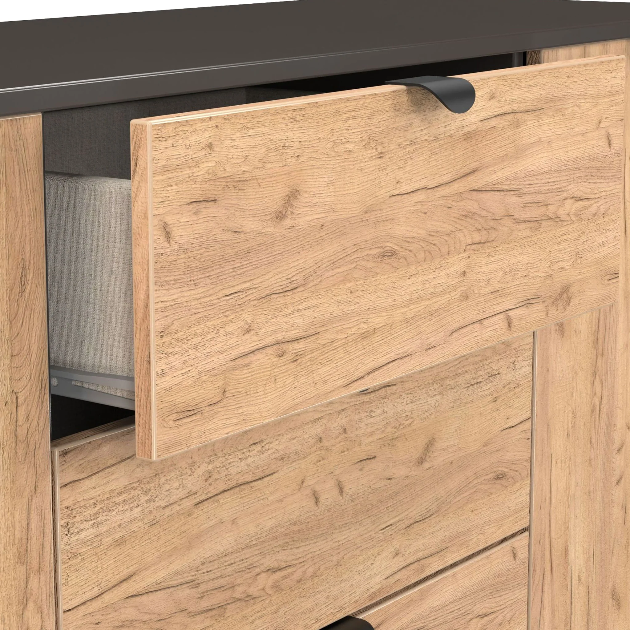 Huxley 2 Door 3 Drawer Sideboard - Image 12