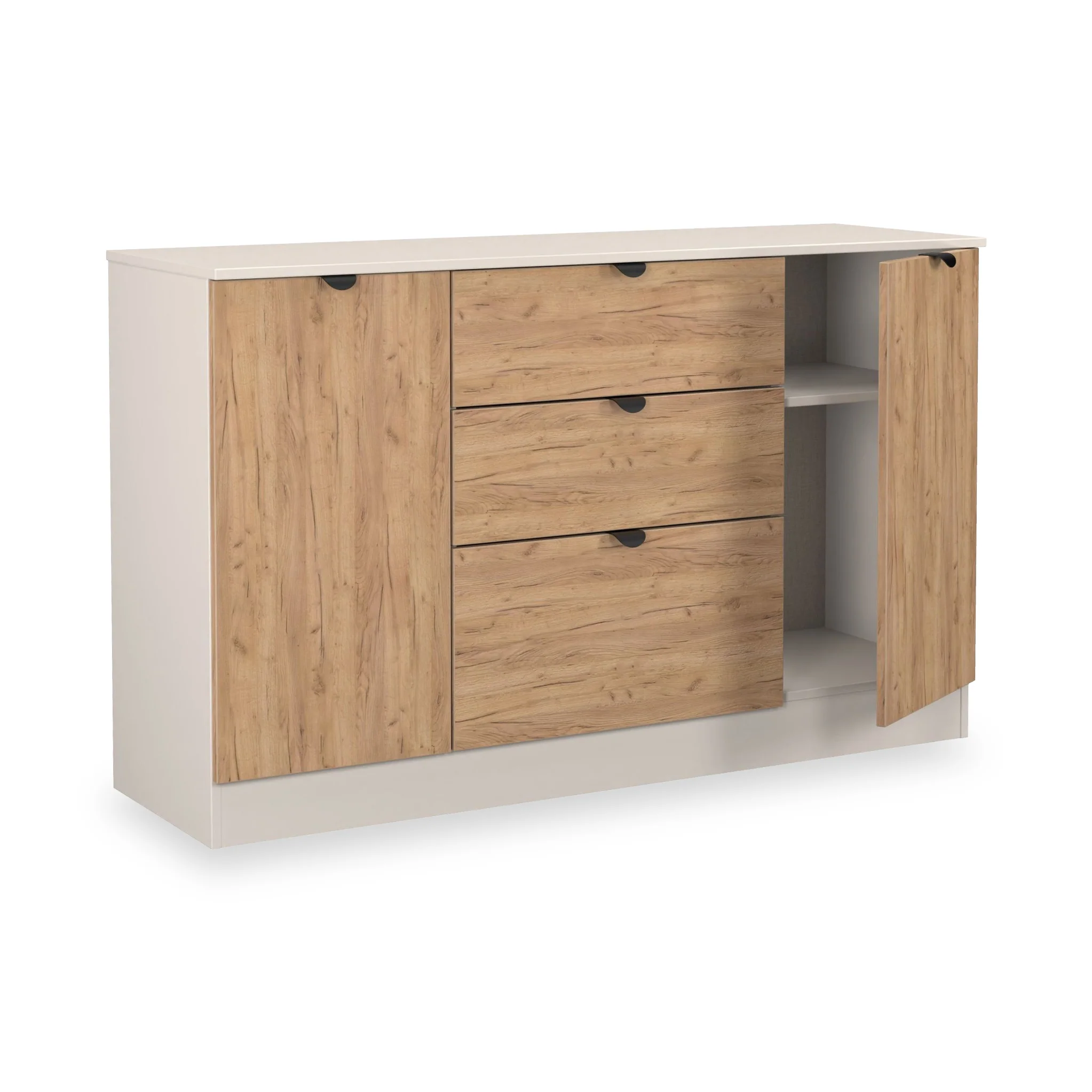 Huxley 2 Door 3 Drawer Sideboard - Image 4