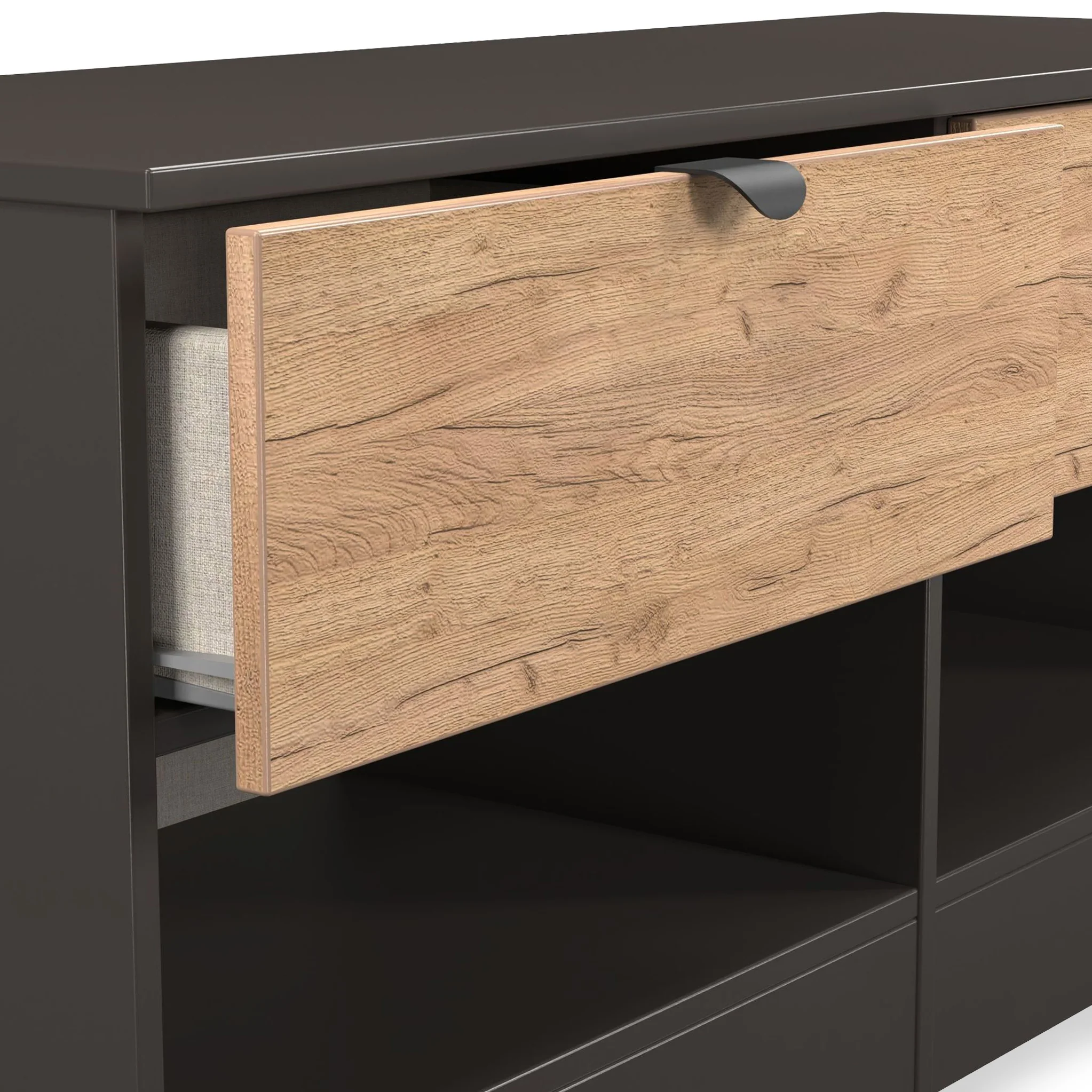Huxley 2 Drawer Low Storage Unit - Image 10