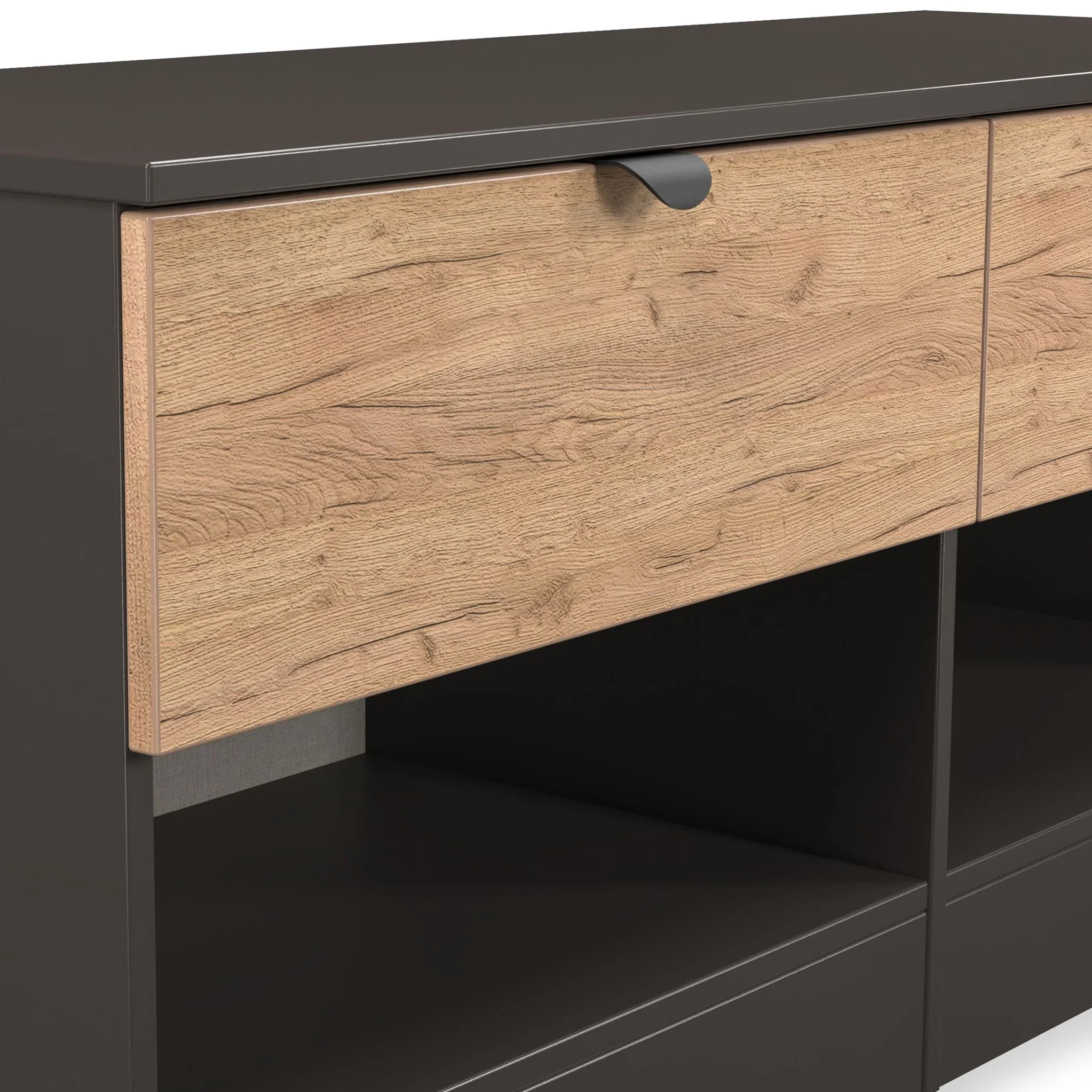 Huxley 2 Drawer Low Storage Unit - Image 11