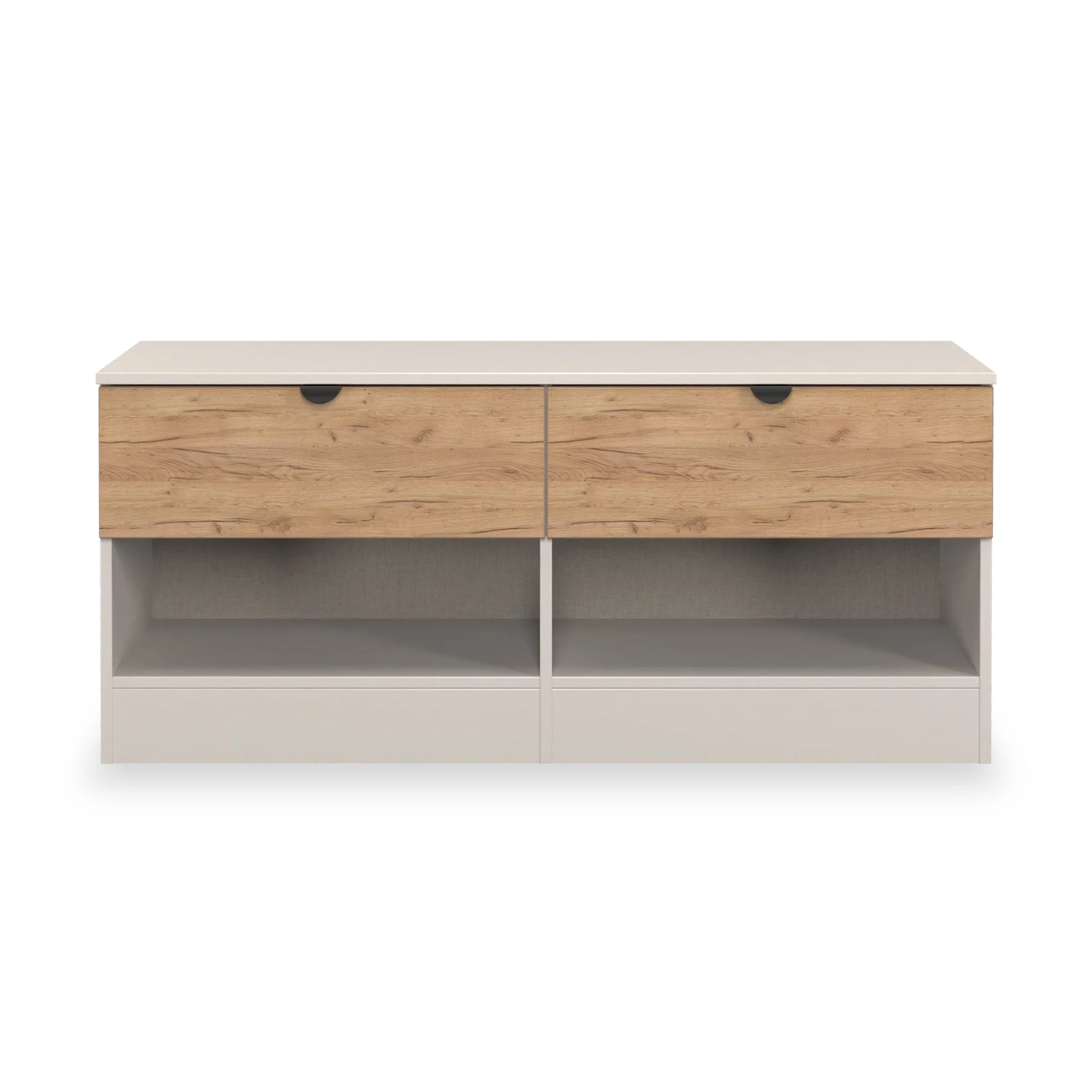 Huxley 2 Drawer Low Storage Unit - Image 3