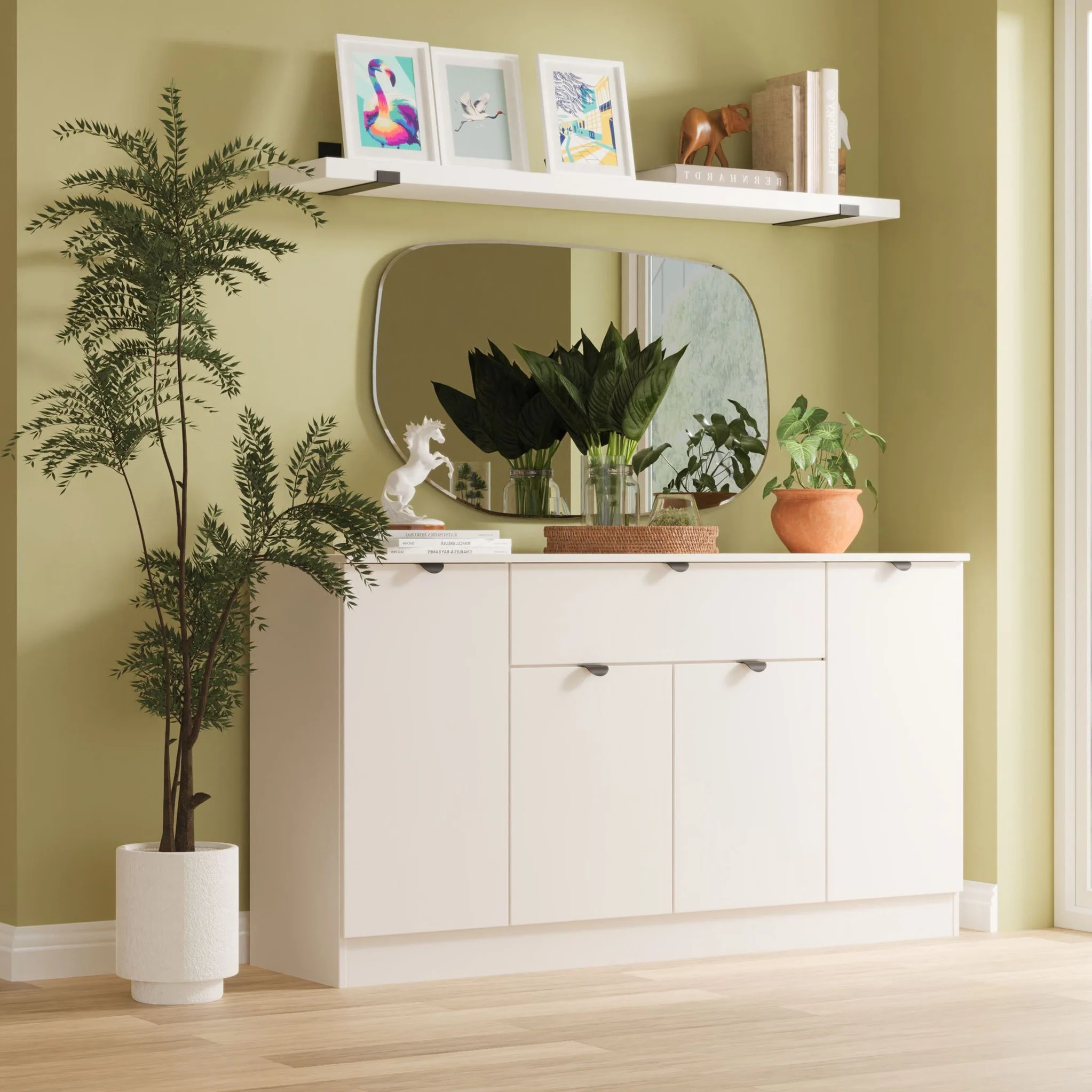 Huxley 4 Door 1 Drawer Sideboard - Image 18