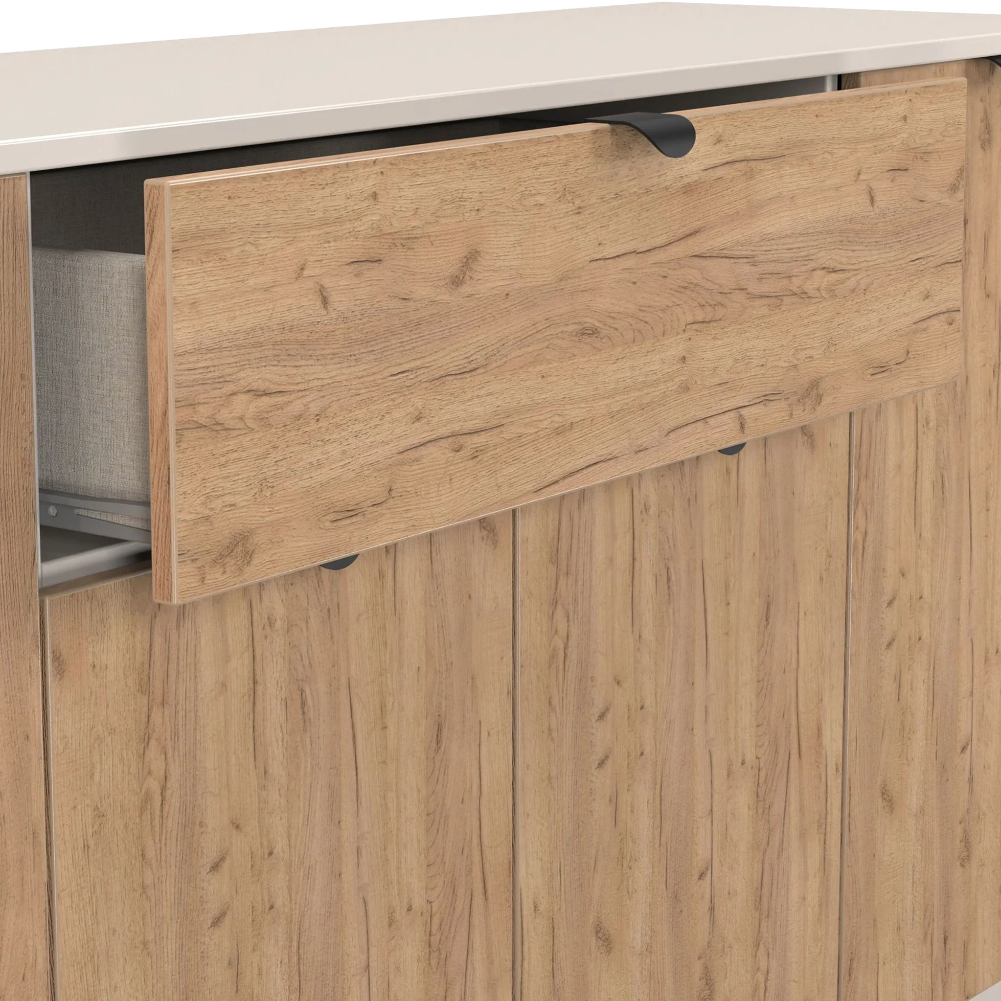 Huxley 4 Door 1 Drawer Sideboard - Image 6