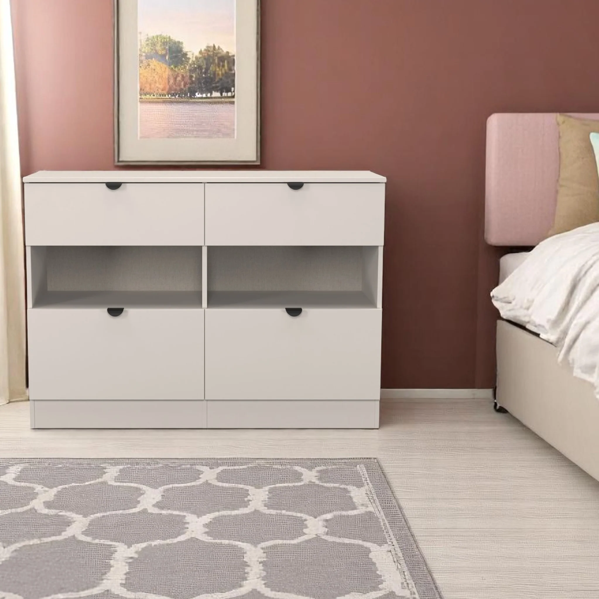 Huxley 4 Drawer Midi Chest of Drawers - Image 13