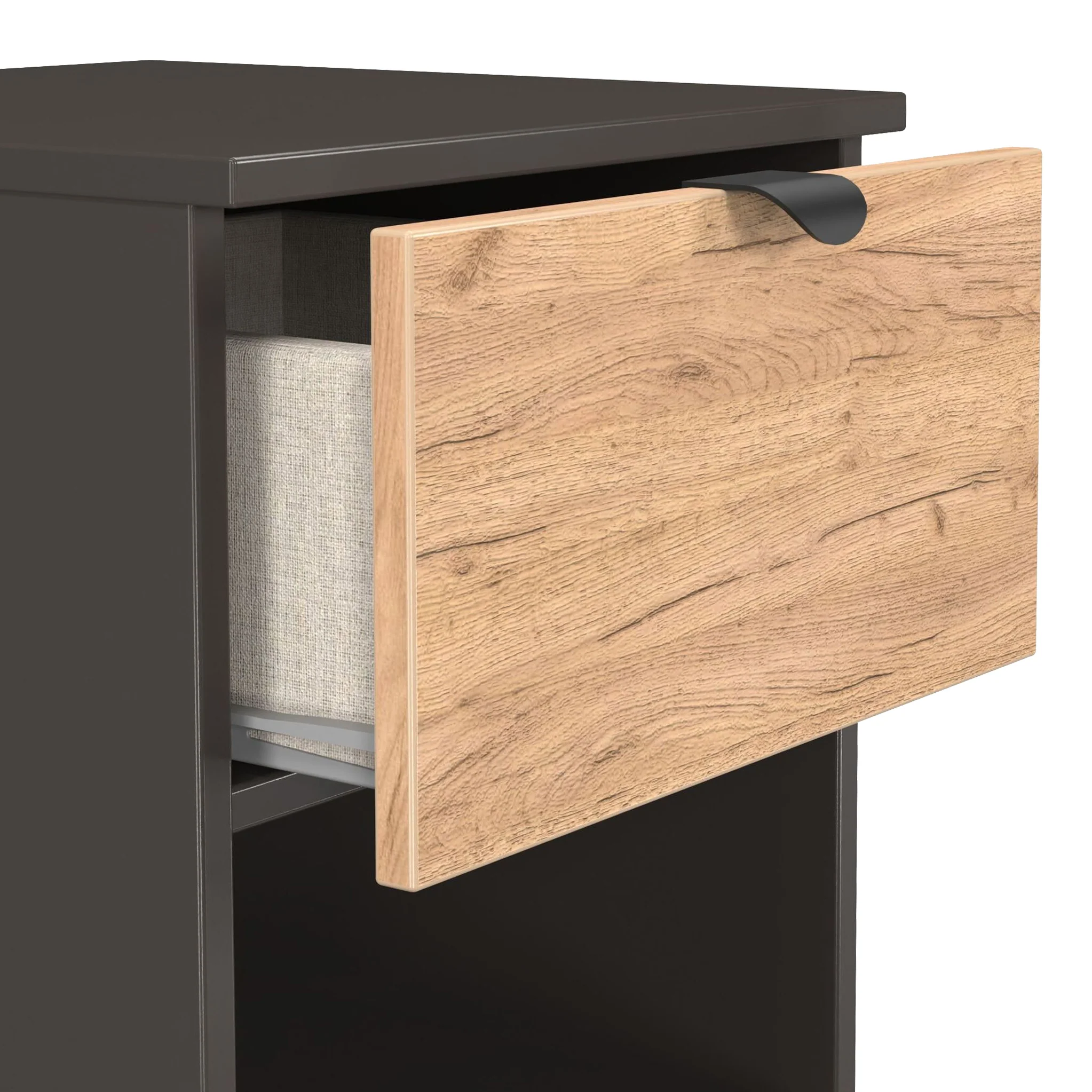 Huxley 2 Drawer Bedside Table - Image 11