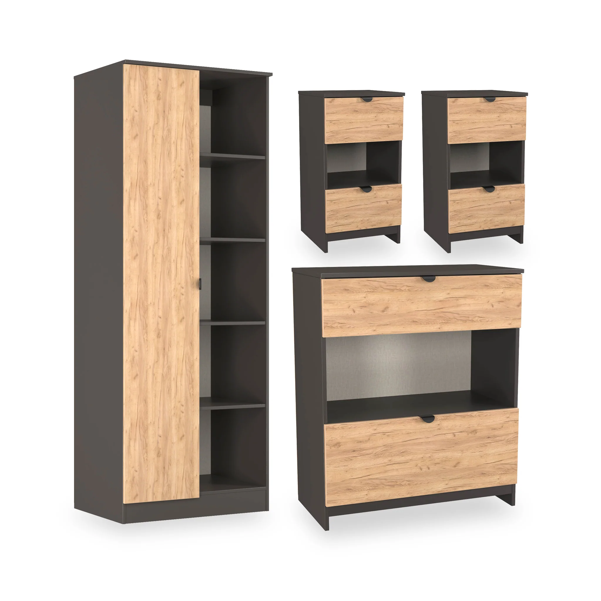 Huxley 4 Piece Bedroom Furniture Set - Image 2