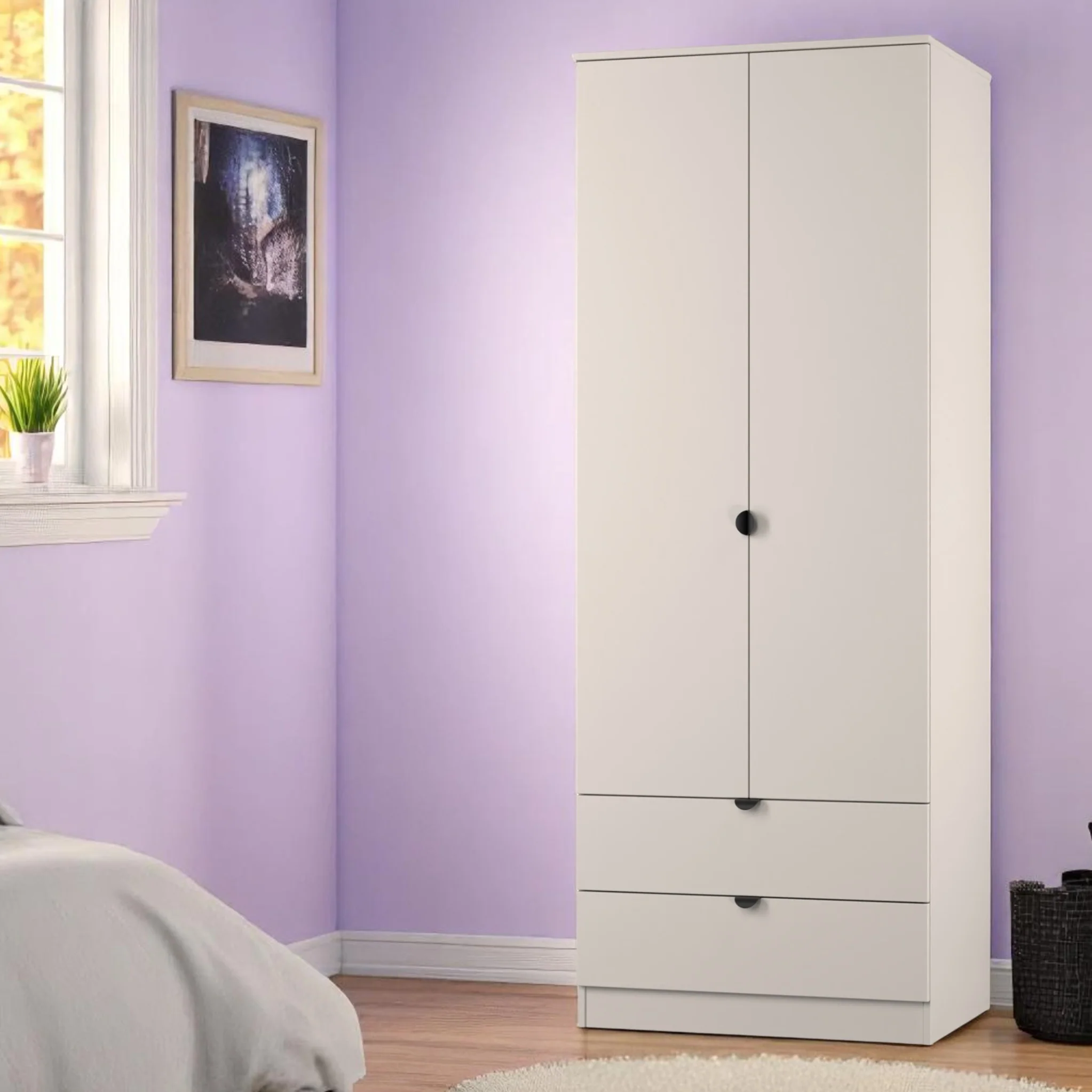 Huxley Double Wardrobe & 2 Drawers - Image 16