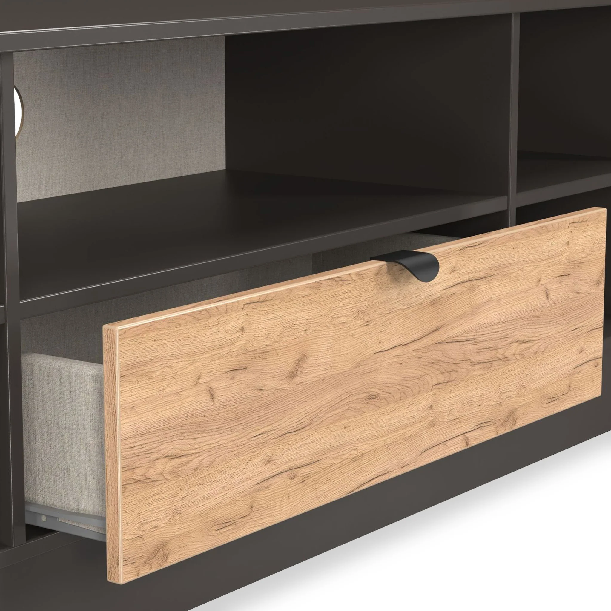 Huxley Wide 1 Drawer TV & Media Unit - Image 11