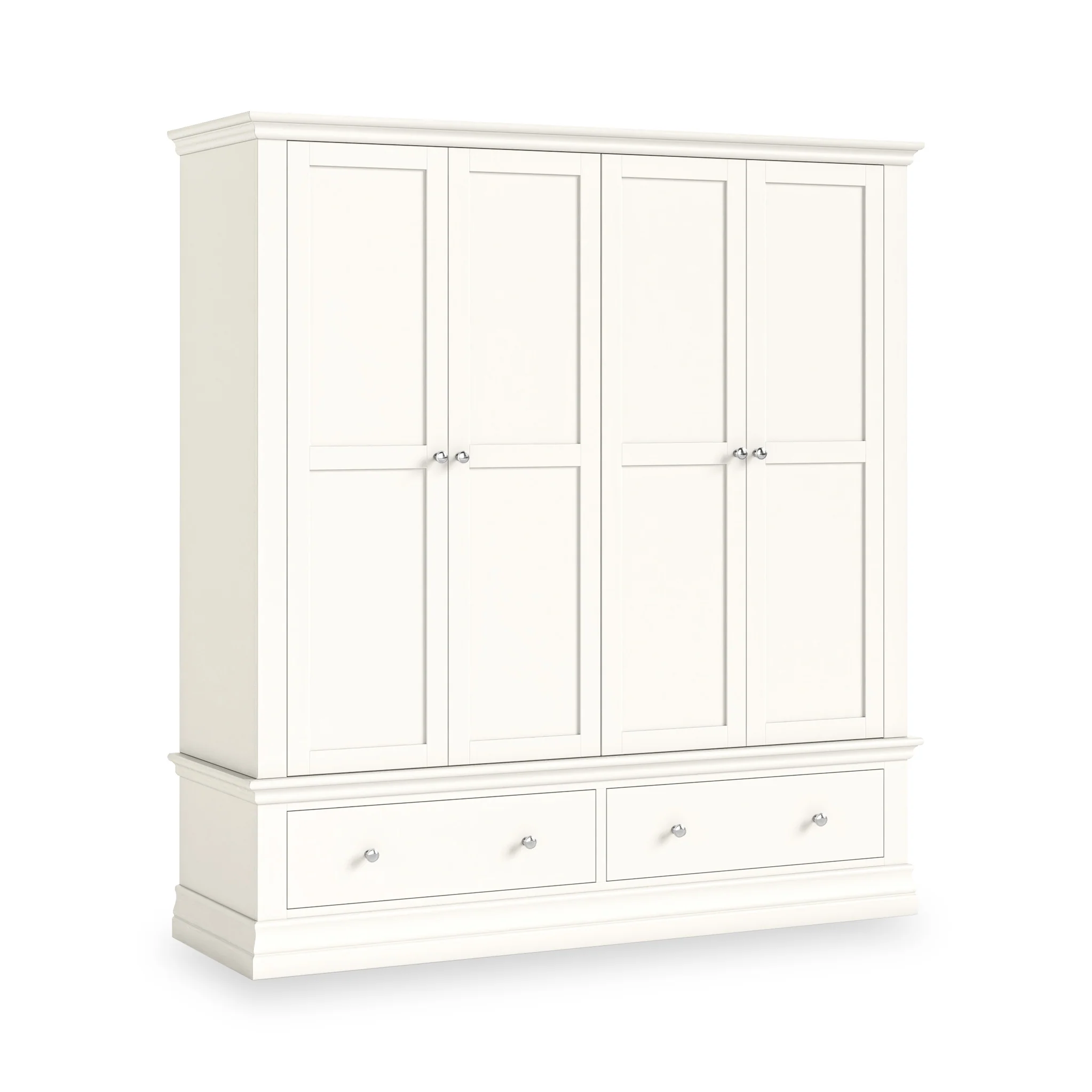 Ingleby 4 Door Wardrobe With Drawers - Image 3