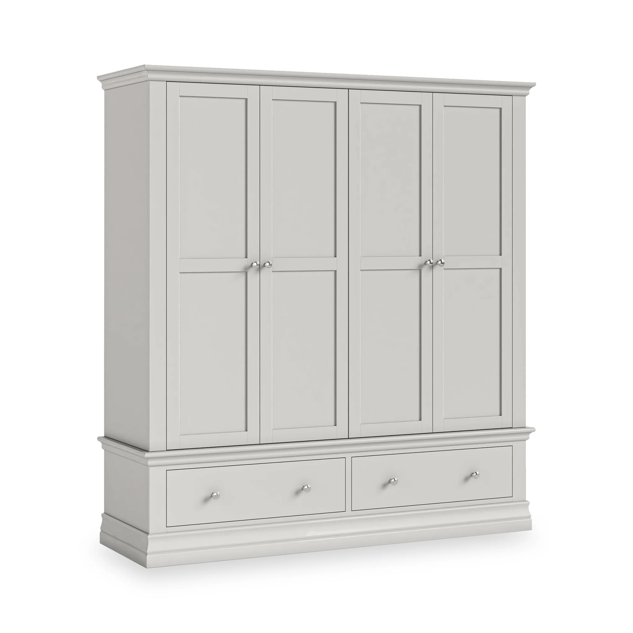 Ingleby 4 Door Wardrobe With Drawers - Image 5
