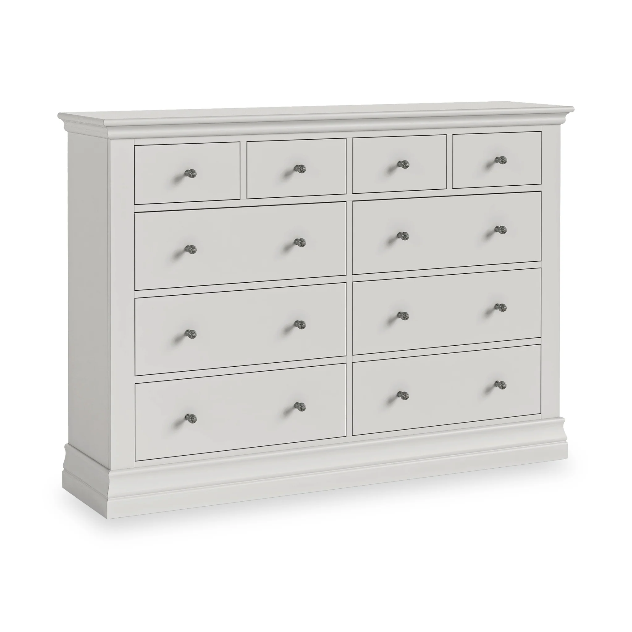 Ingleby 4 over 6 Drawer Chest - Image 3