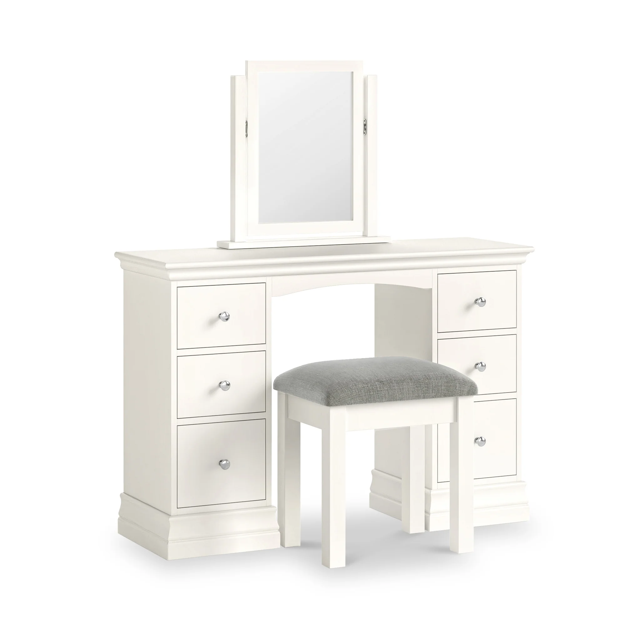 Ingleby Double Pedestal Dressing Table - Image 4