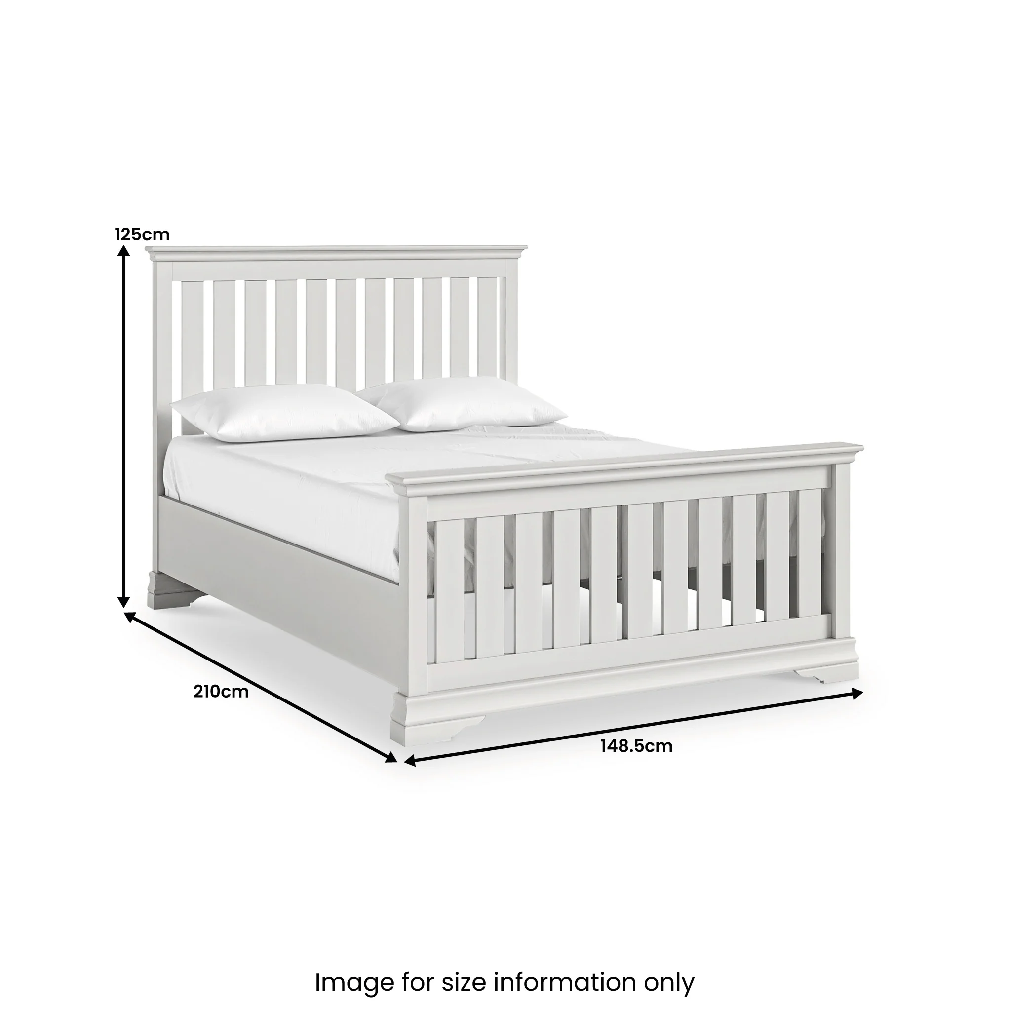 Ingleby Slatted Bed Frame - Image 7
