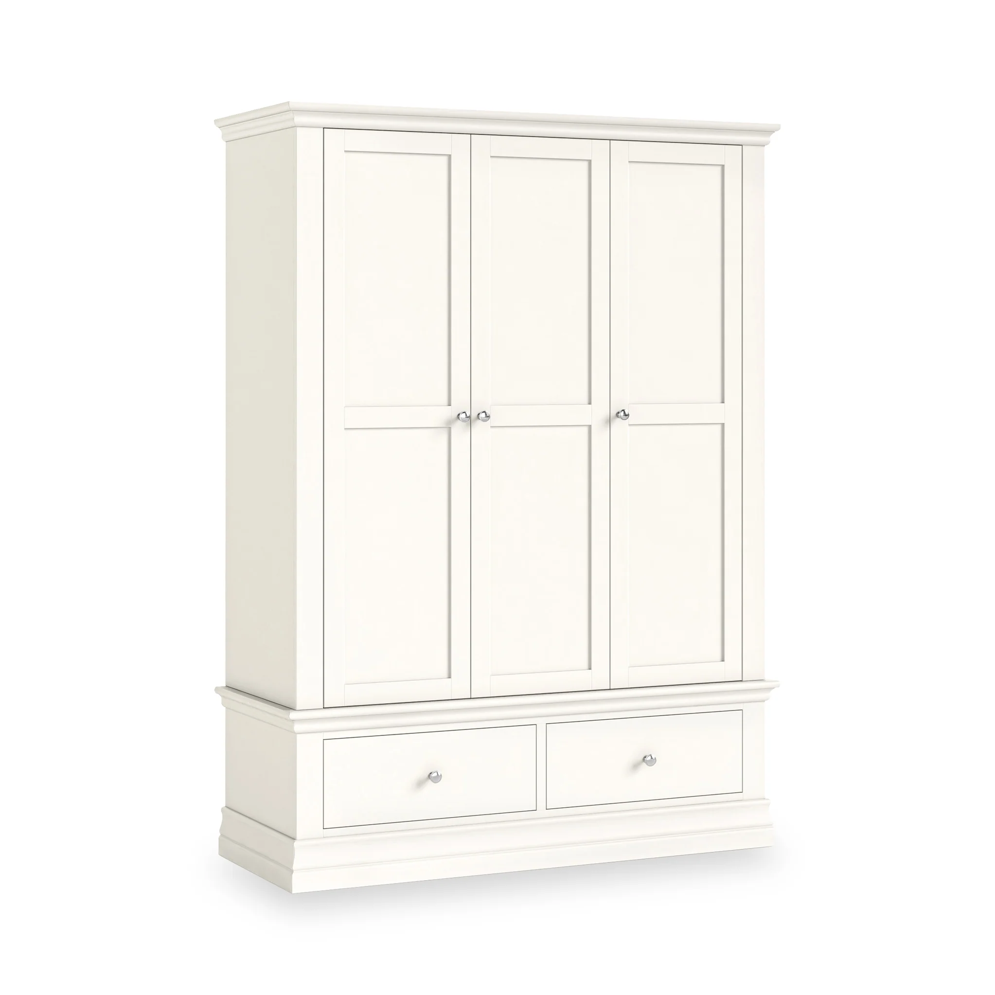 Ingleby Triple Wardrobe with Drawers - Image 2