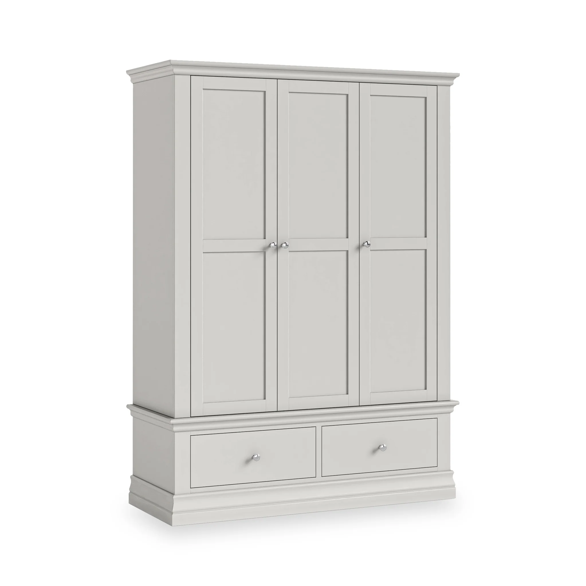 Ingleby Triple Wardrobe with Drawers - Image 4