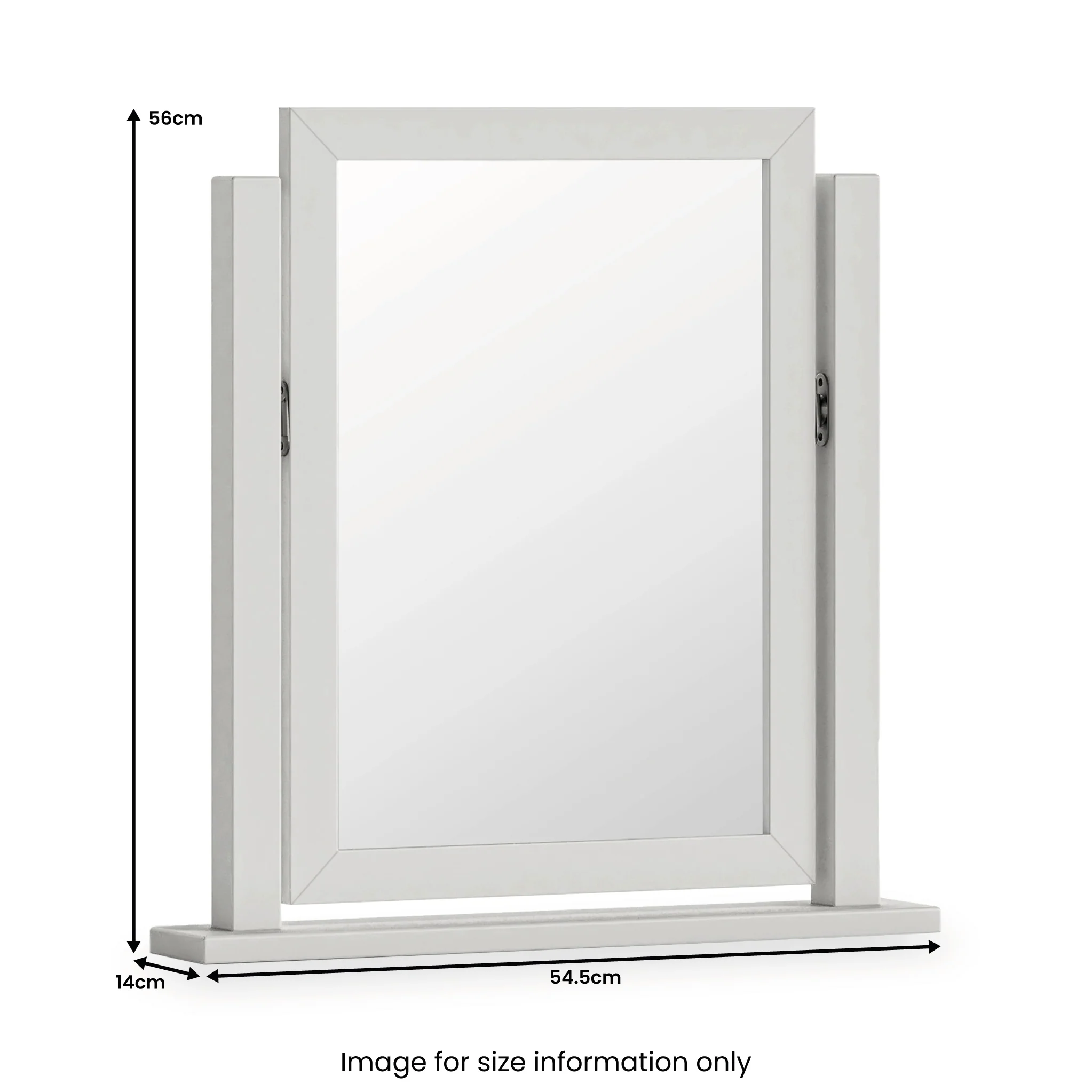 Ingleby Vanity Dressing Table Mirror - Image 3