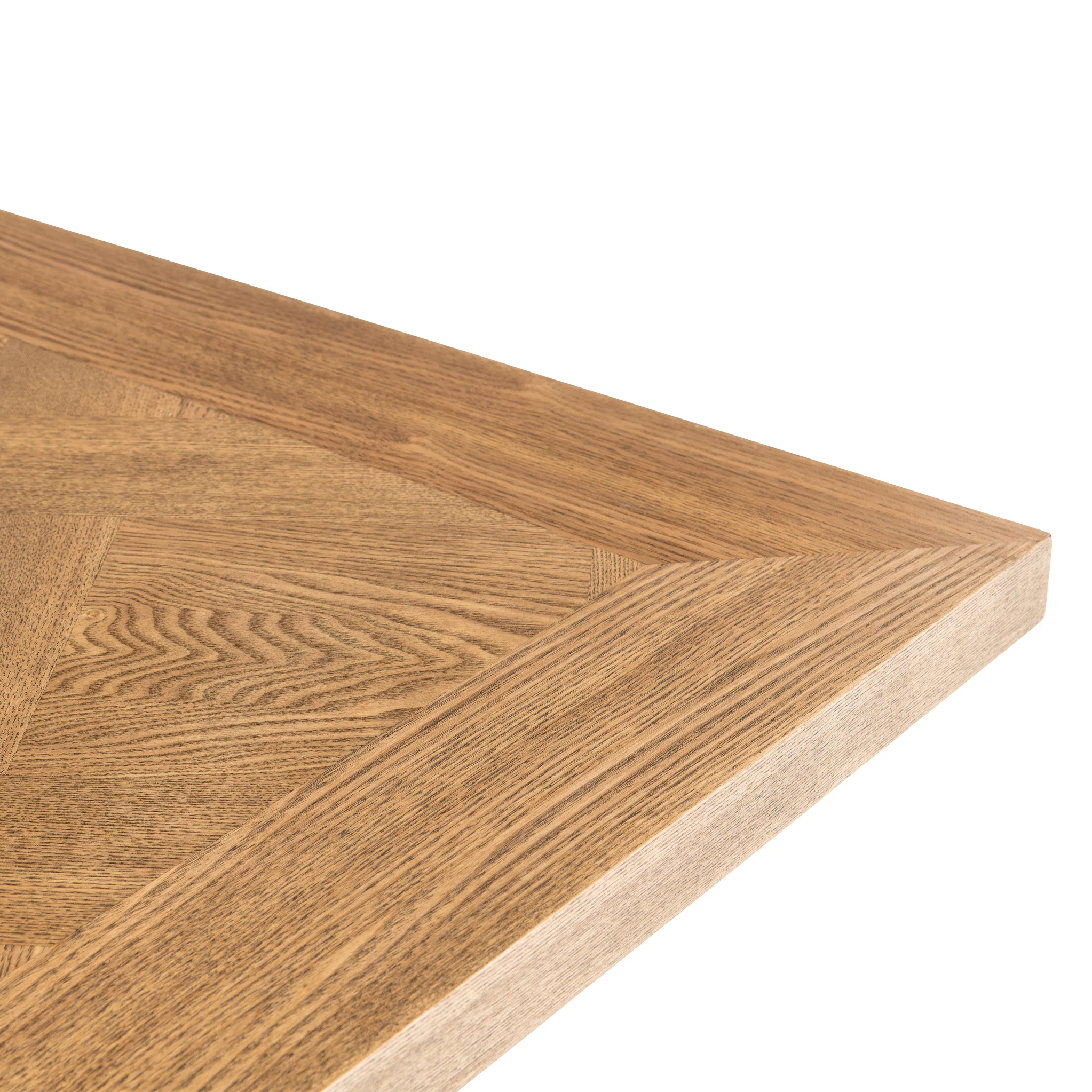 Ingrid Oak Parquet 160cm Dining Table - Image 6
