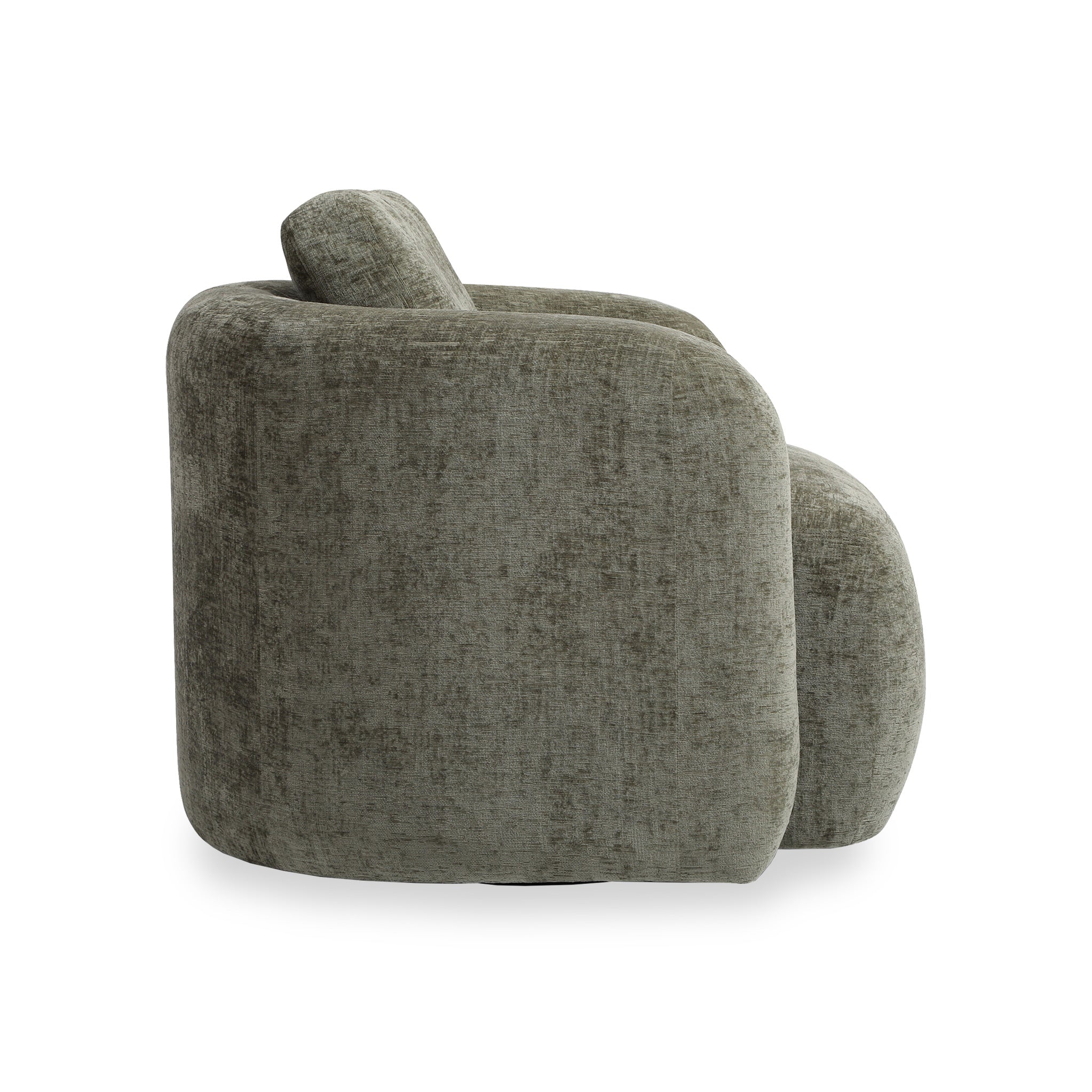 Irving Chenille Swivel Chair - Image 17