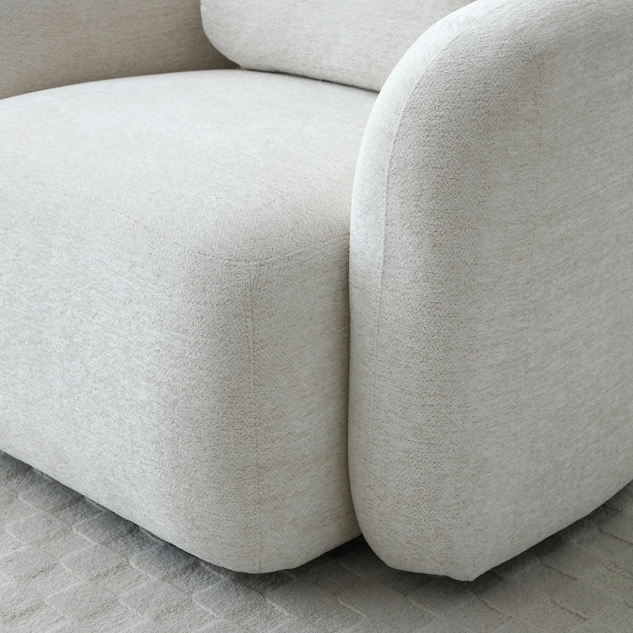 Irving Chenille Swivel Chair - Image 6
