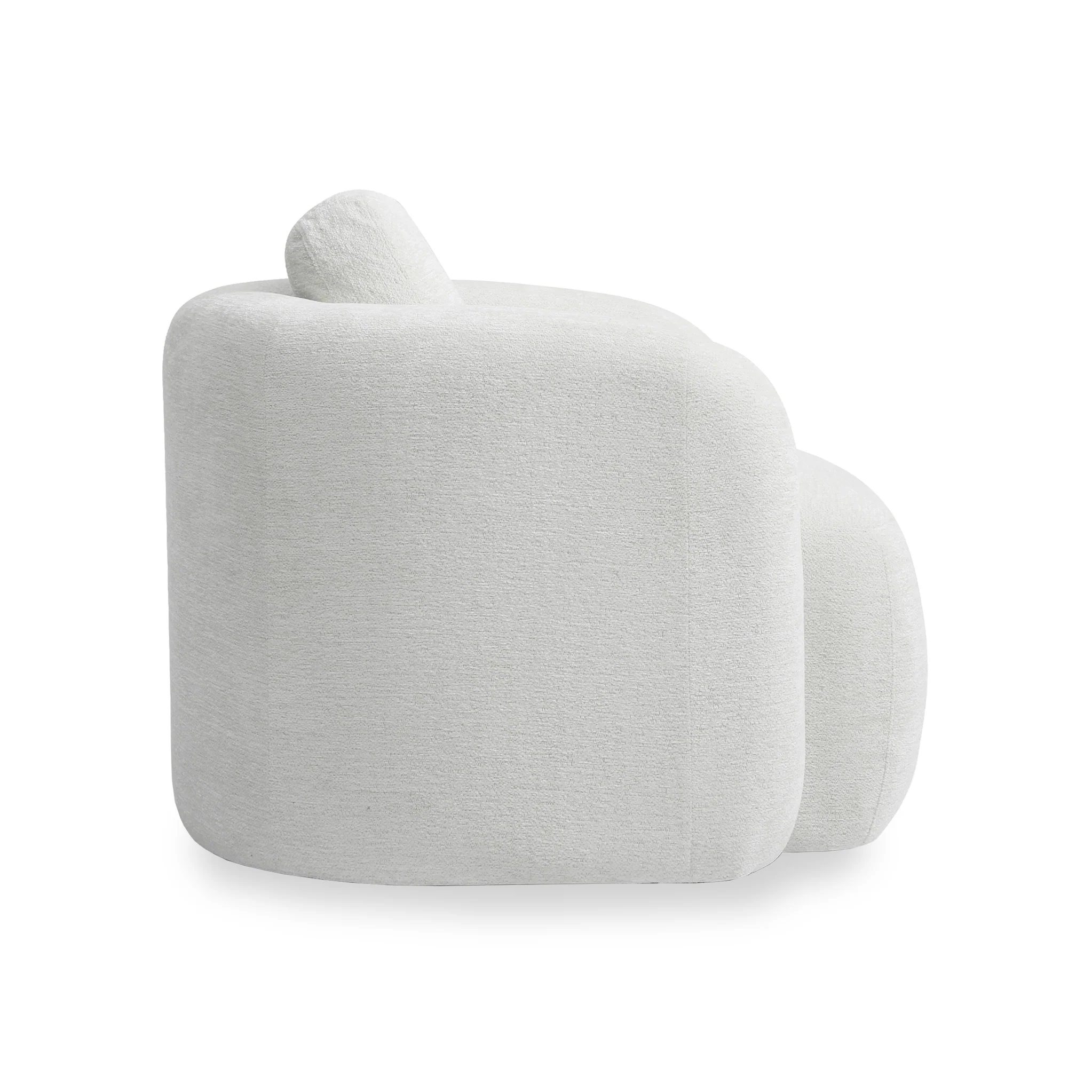 Irving Chenille Swivel Chair - Image 7