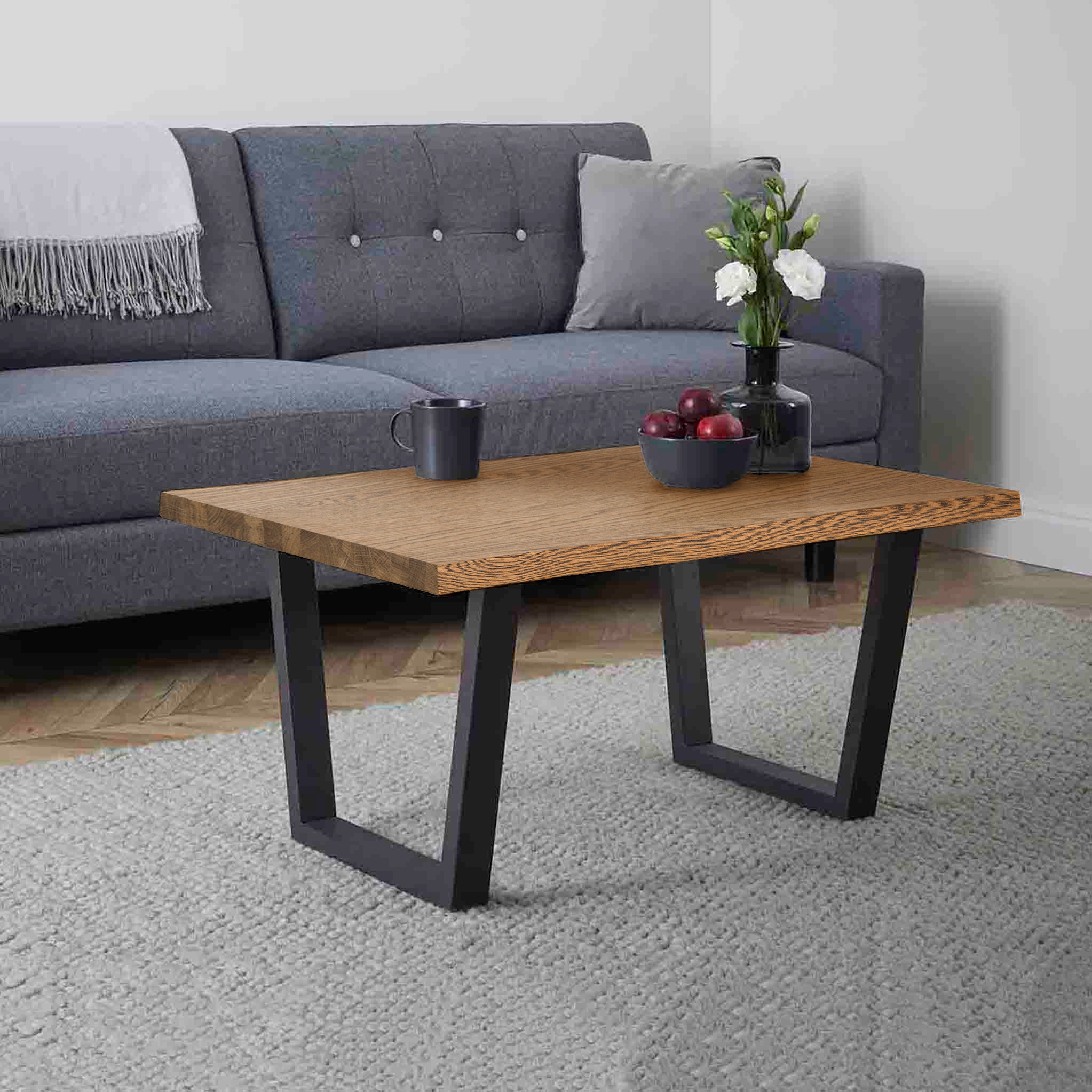 Isaac Oak Coffee Table - Image 3