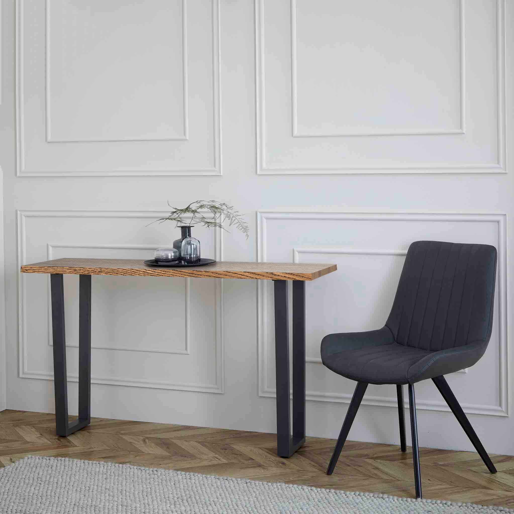 Isaac Oak Console Table - Image 3