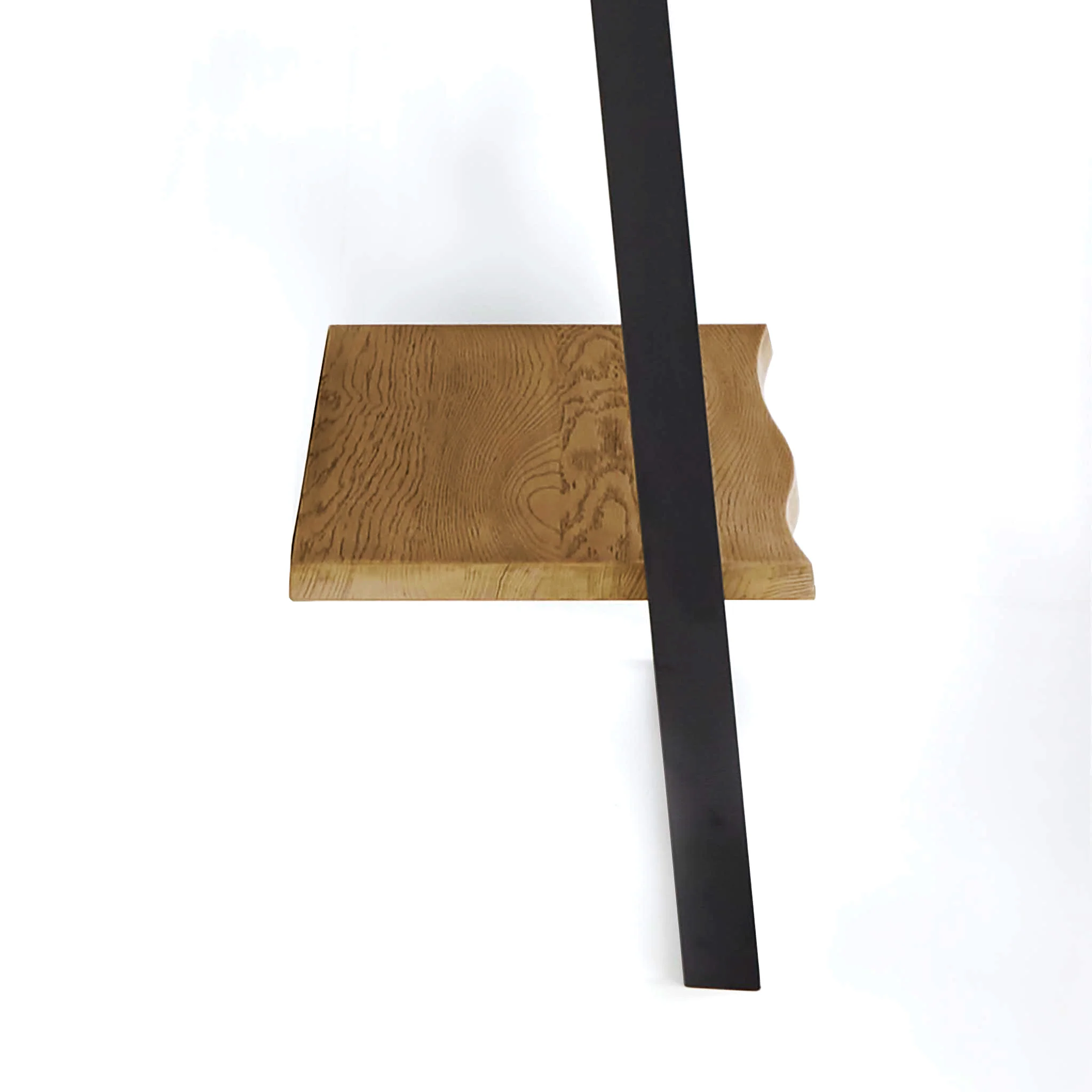 Isaac Oak Ladder Bookcase - Image 8