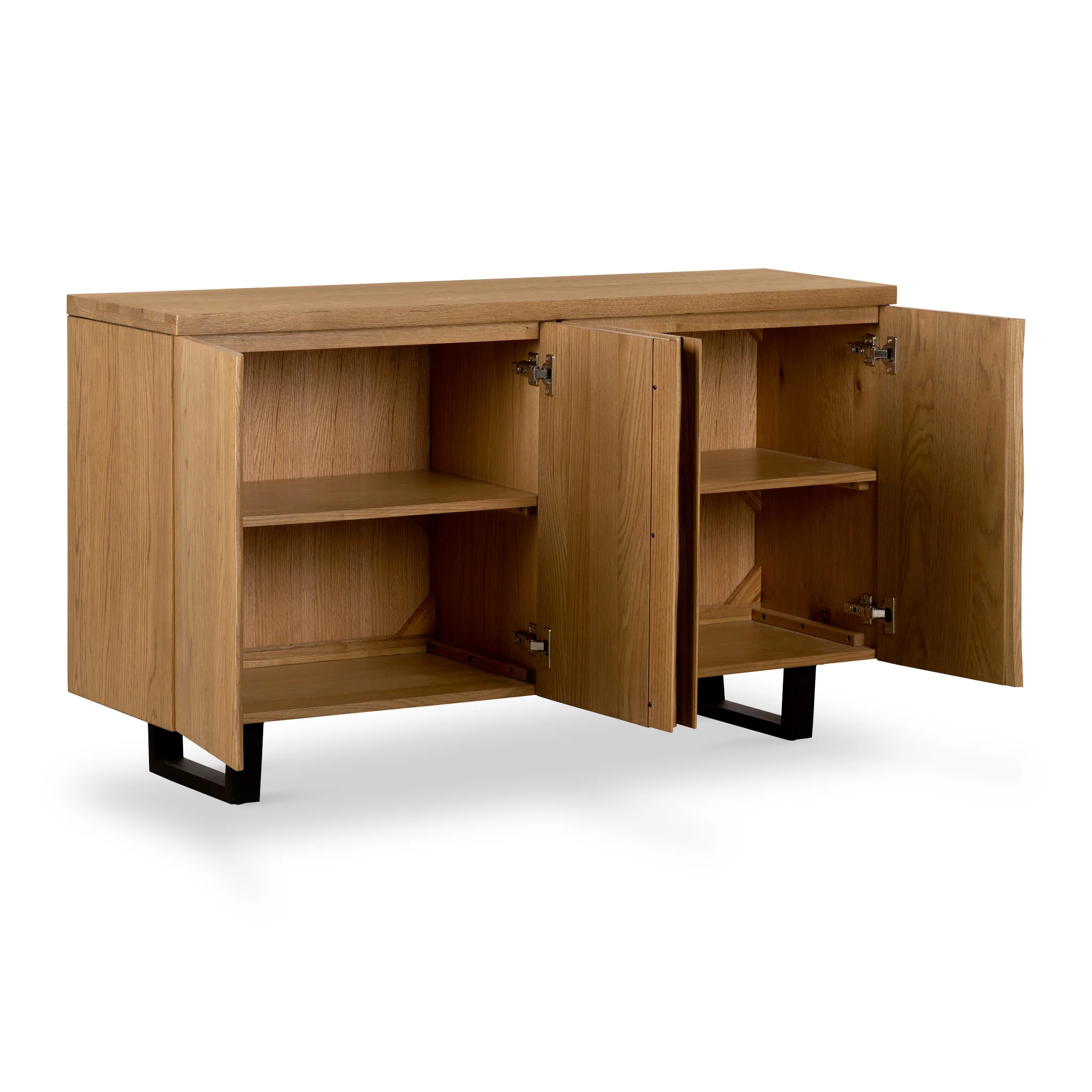 Isaac Oak Large Sideboard - Image 4