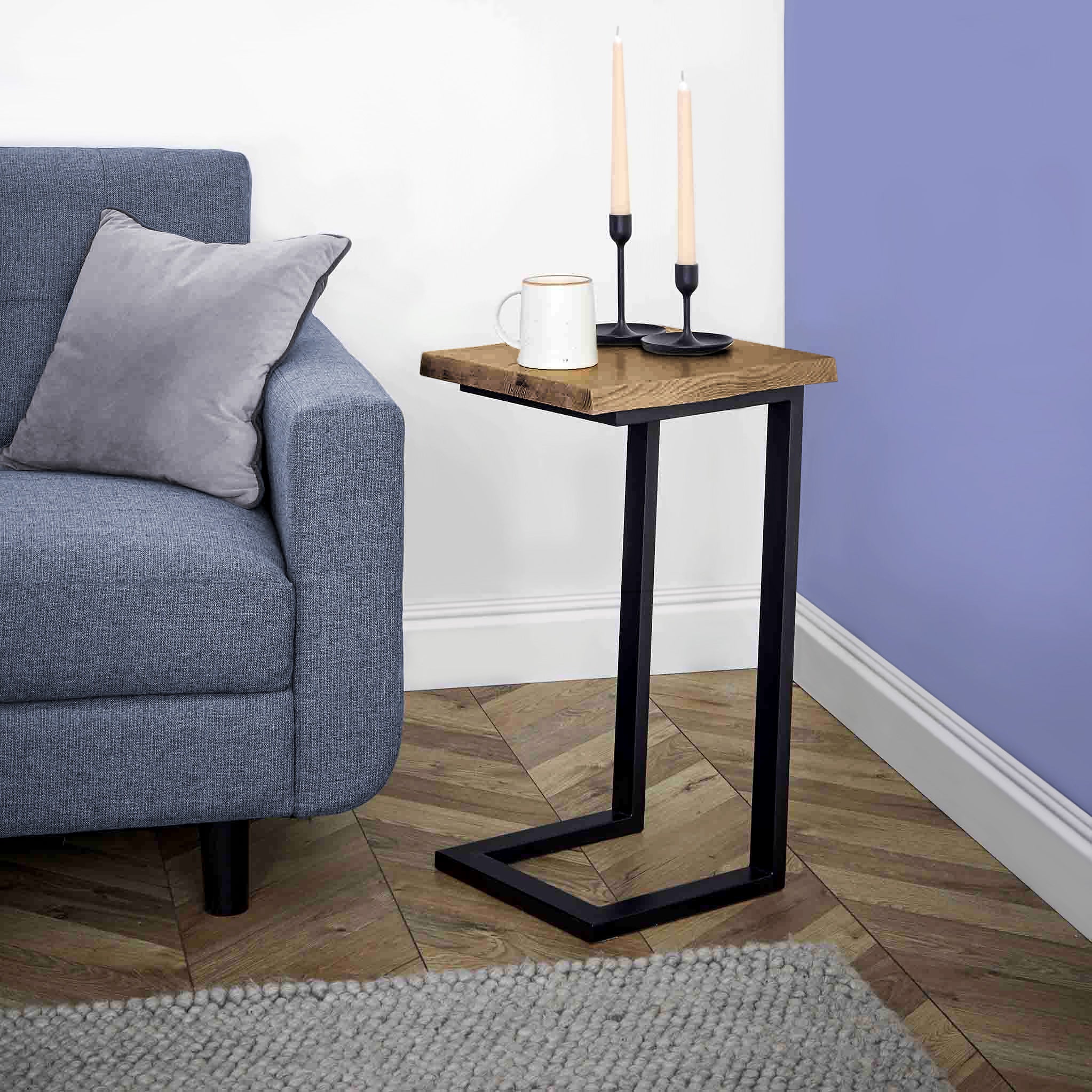 Isaac Oak Side Table - Image 2