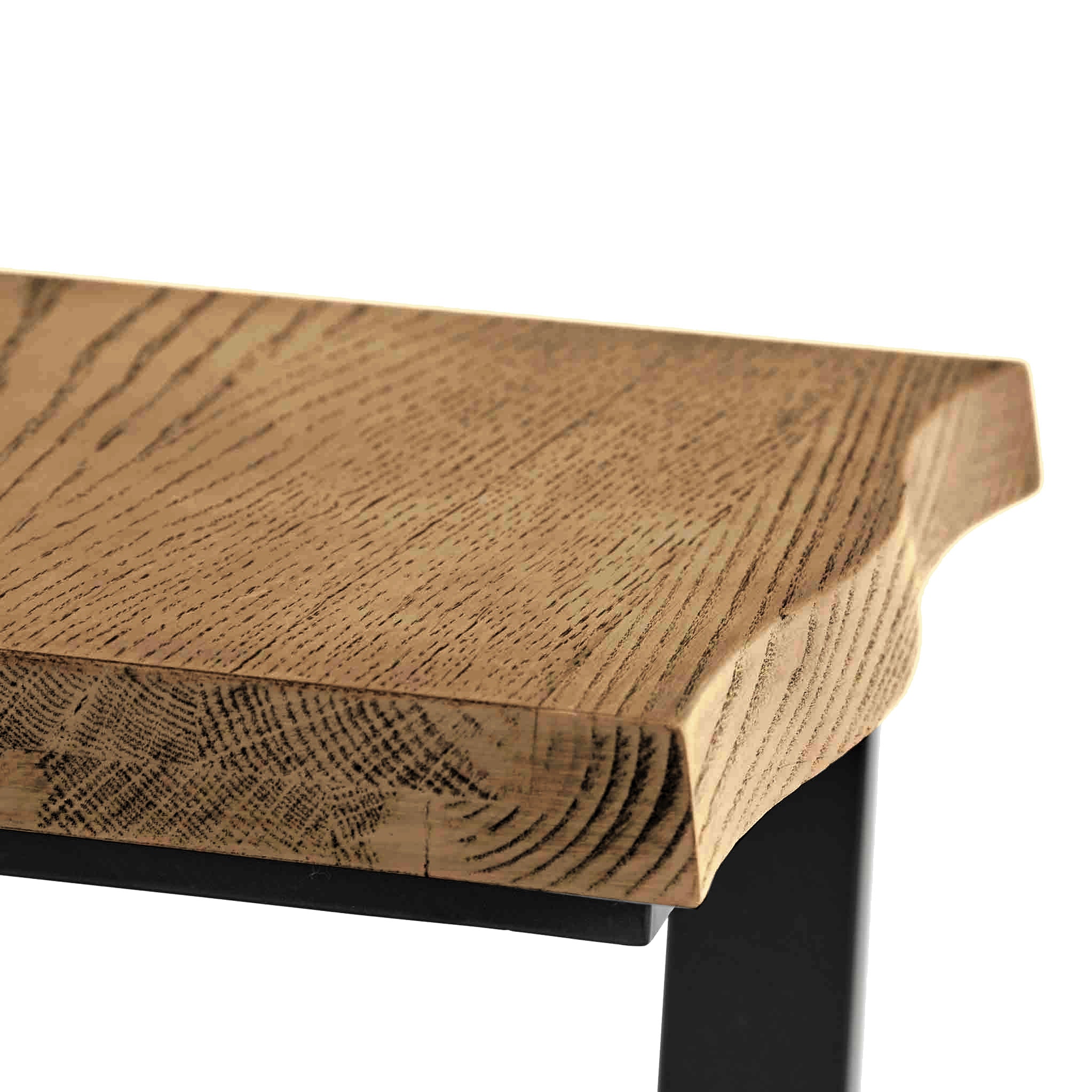 Isaac Oak Side Table - Image 6