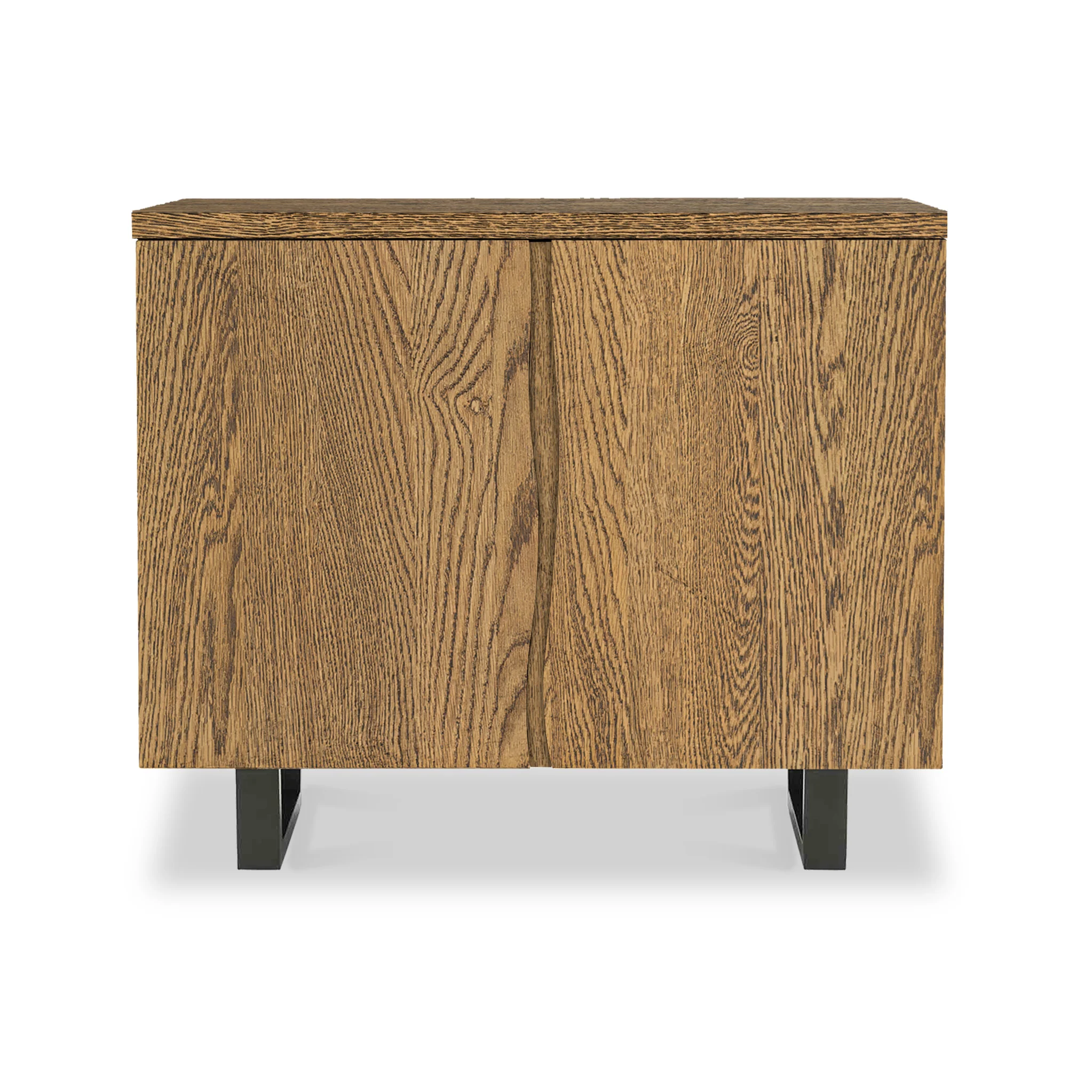 Isaac Oak Small Sideboard - Image 3