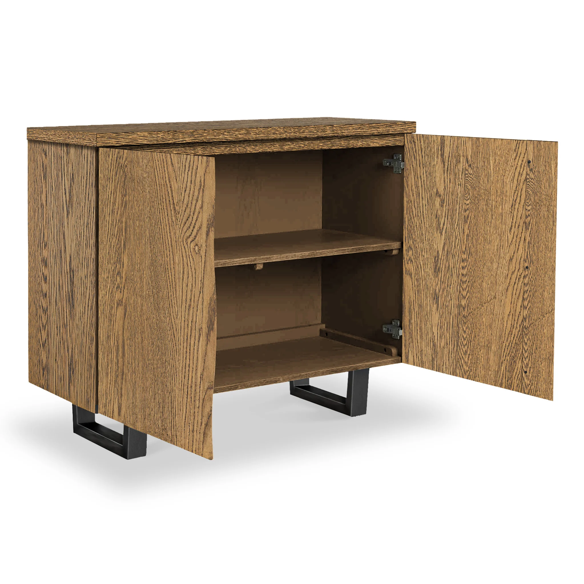 Isaac Oak Small Sideboard - Image 5
