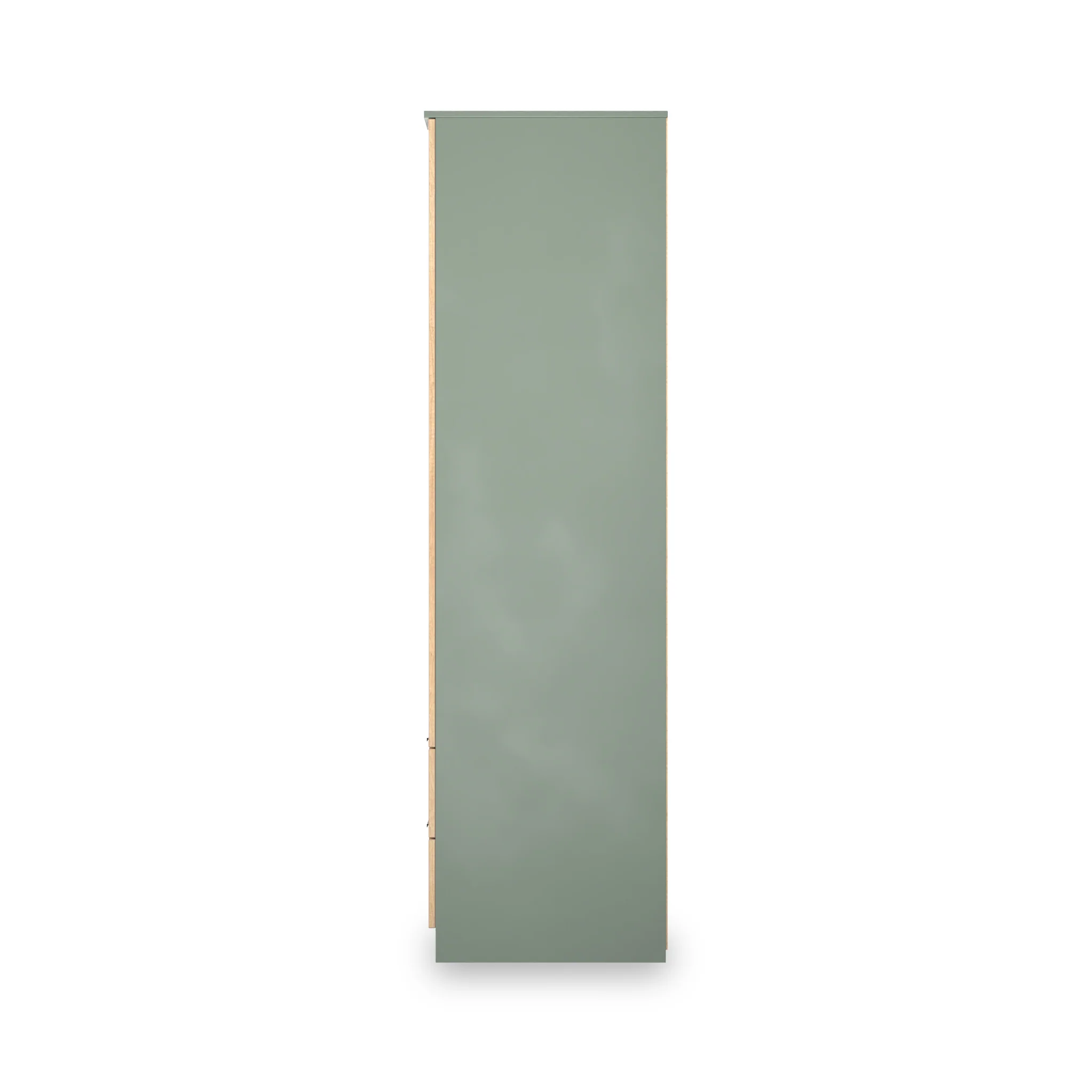 Jago Slatted Effect 2 Door 2 Drawer Mirrored Wardrobe - Image 10