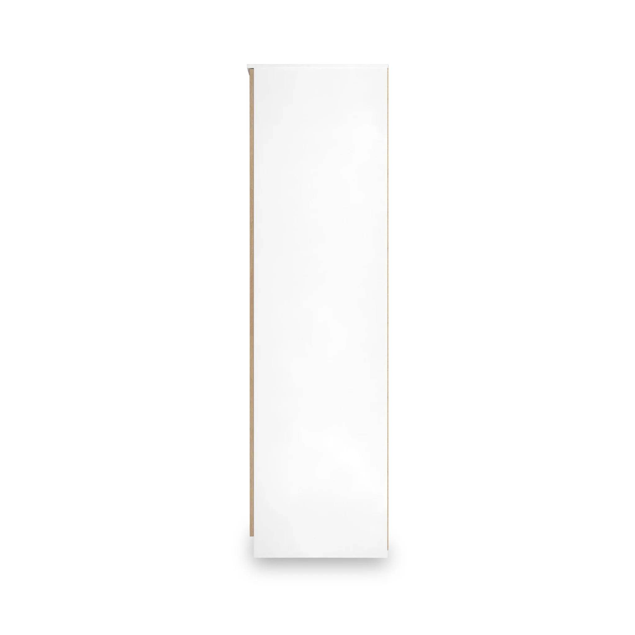 Jago Slatted Effect 2 Door Mirrored Wardrobe - Image 15
