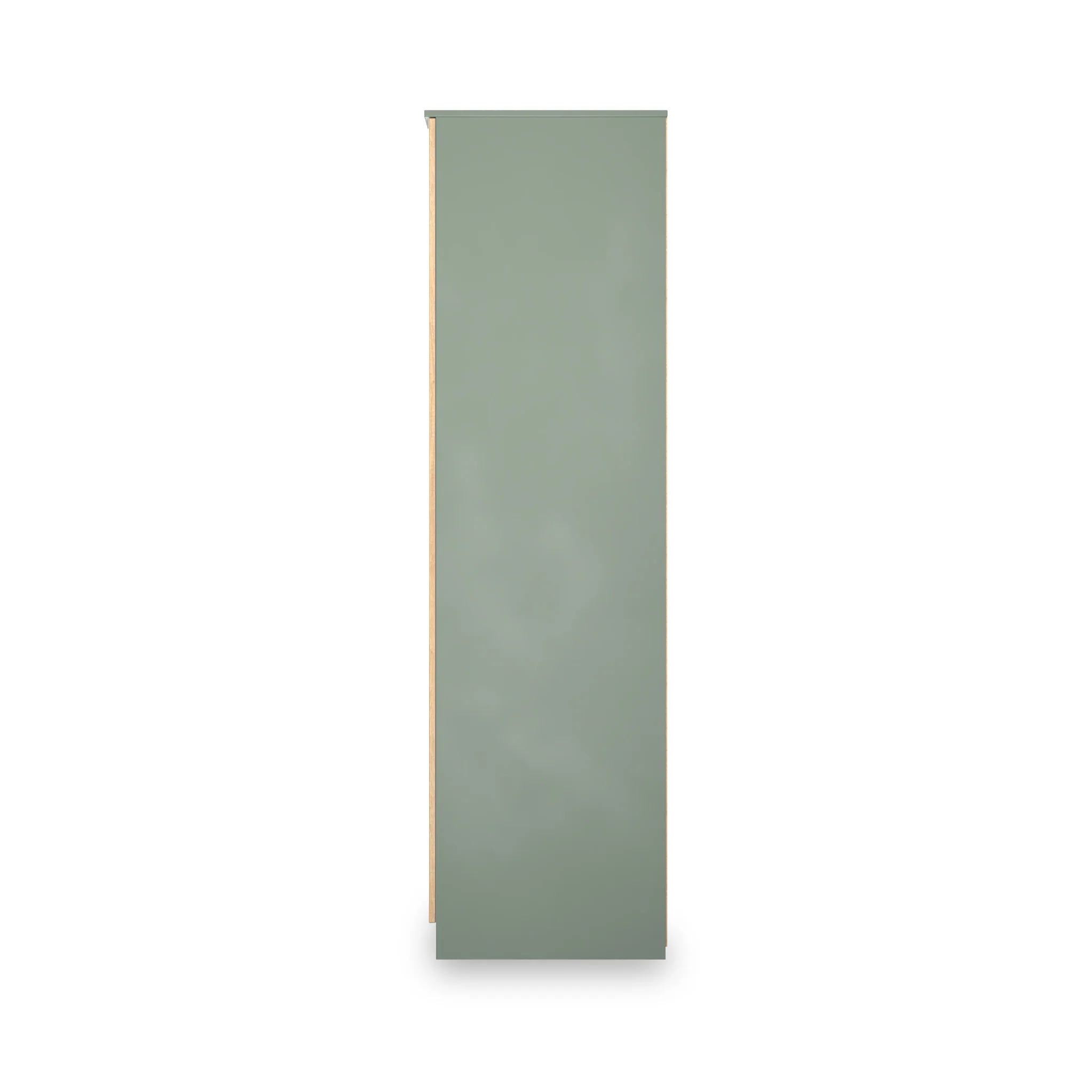 Jago Slatted Effect 2 Door Mirrored Wardrobe - Image 9