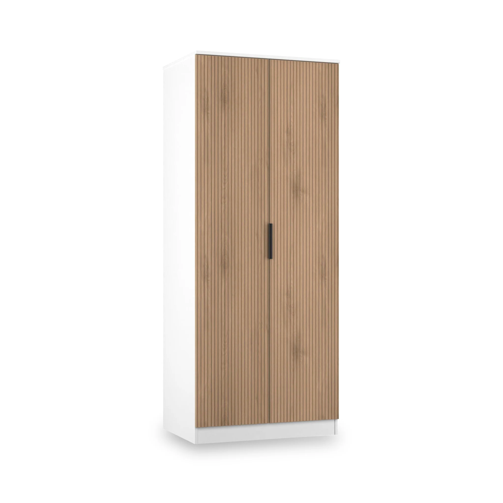 Jago Slatted Effect 2 Door Wardrobe - Image 16
