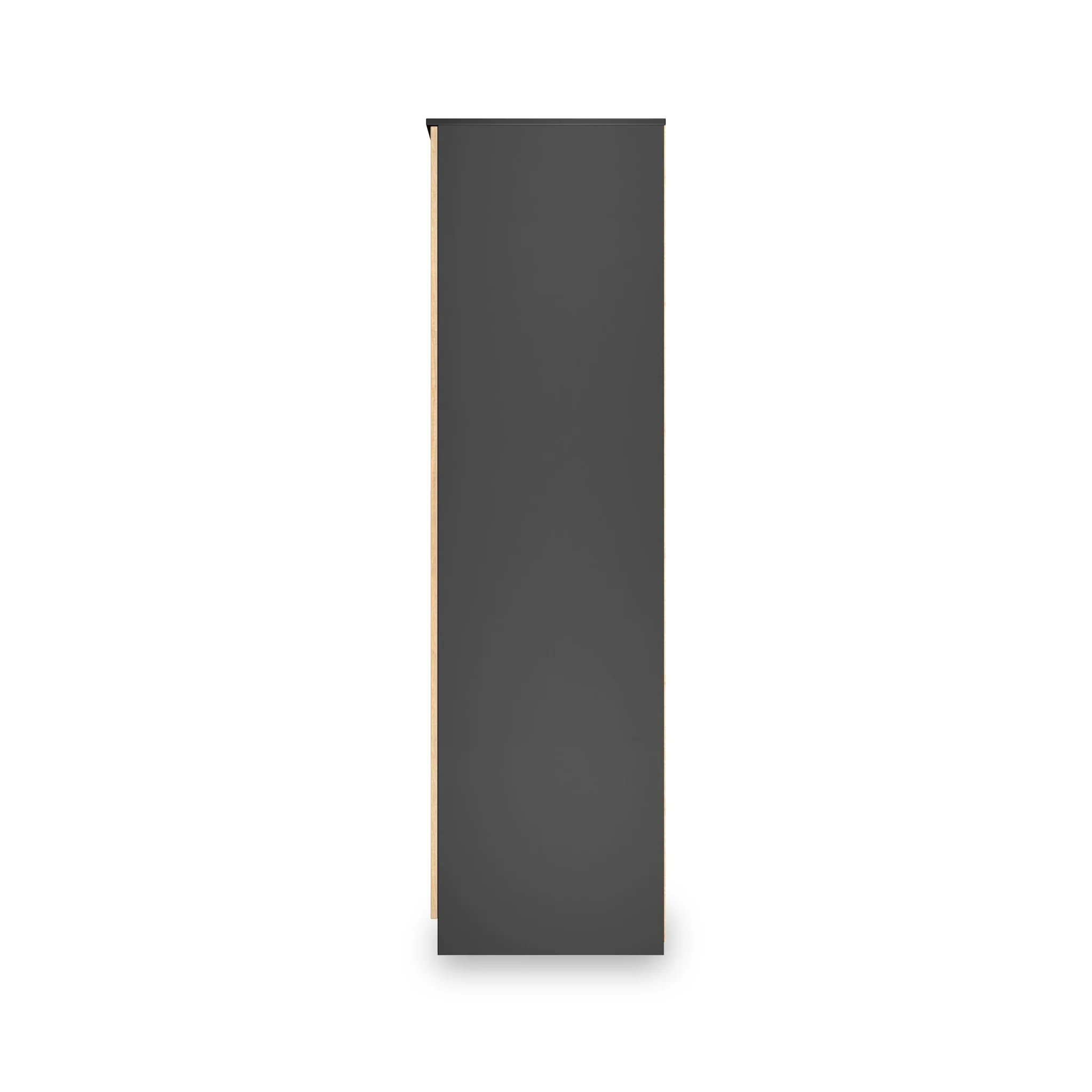 Jago Slatted Effect 2 Door Wardrobe - Image 4