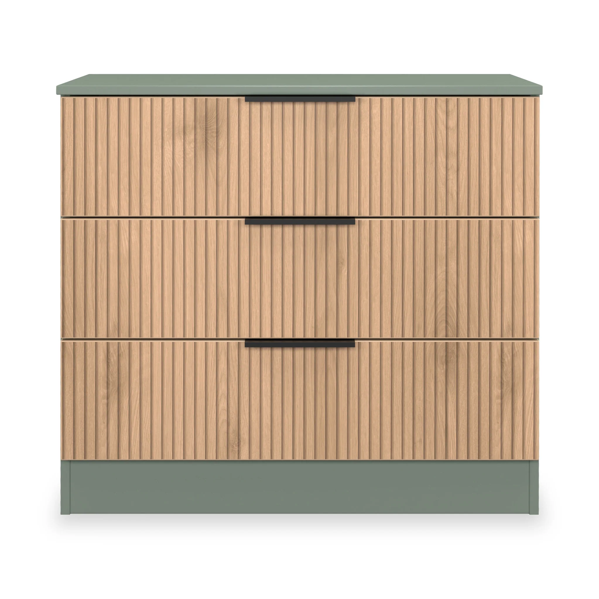 Jago Slatted Effect 3 Drawer Chest - Image 7