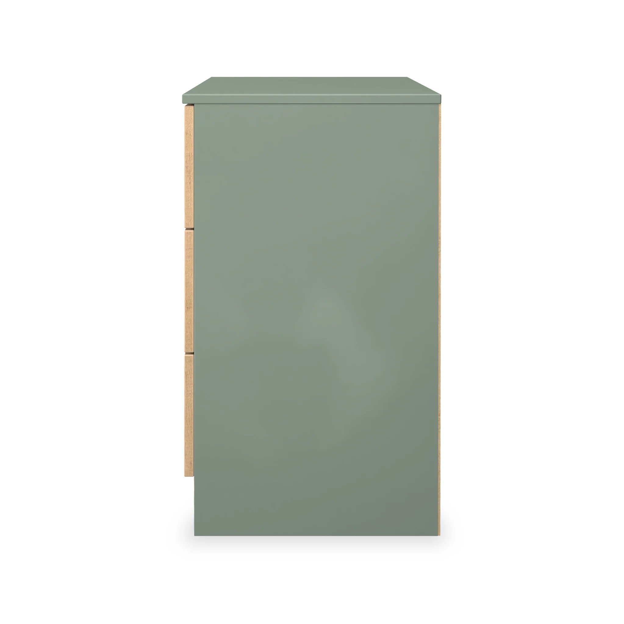 Jago Slatted Effect 3 Drawer Chest - Image 8