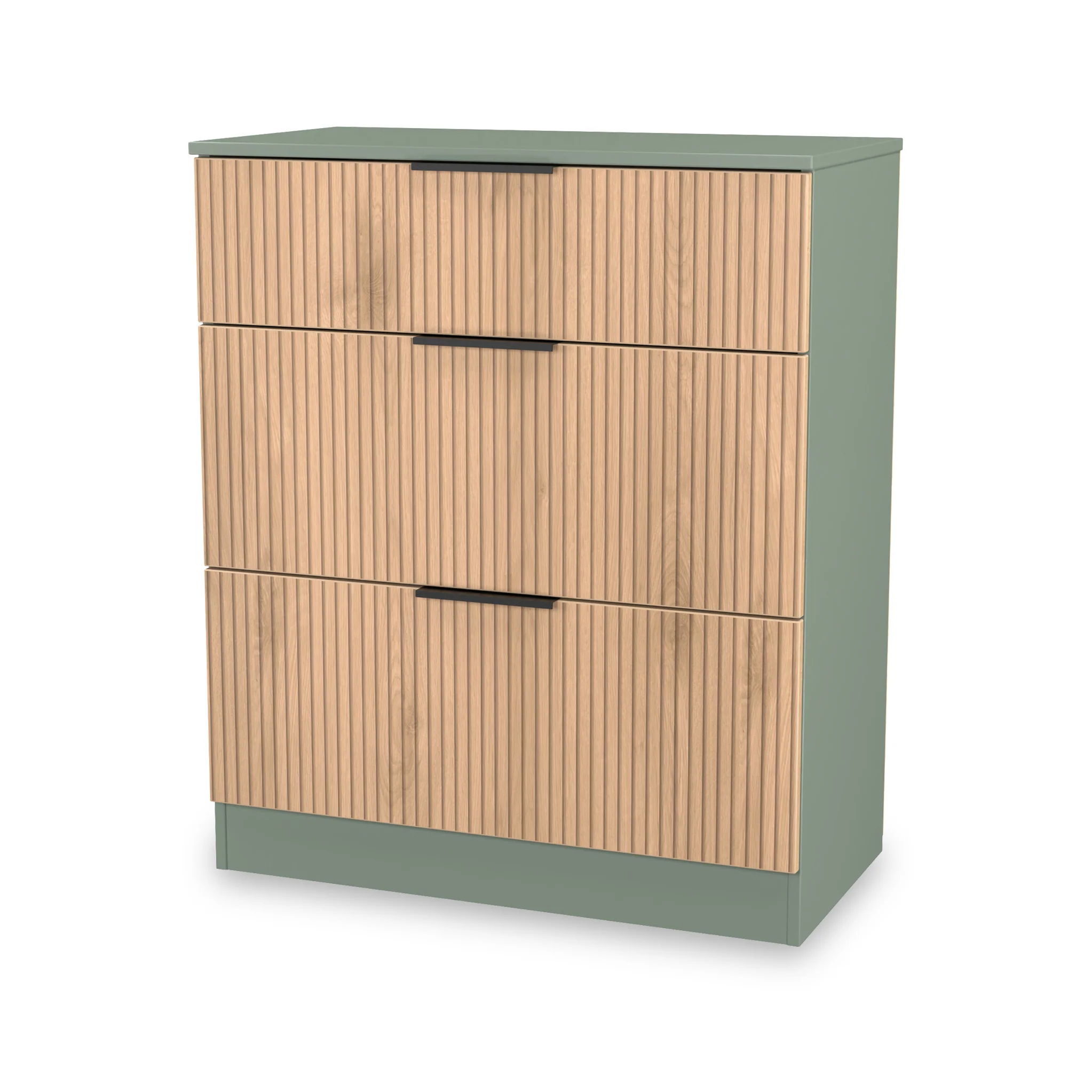 Jago Slatted Effect 3 Drawer Deep Chest - Image 16