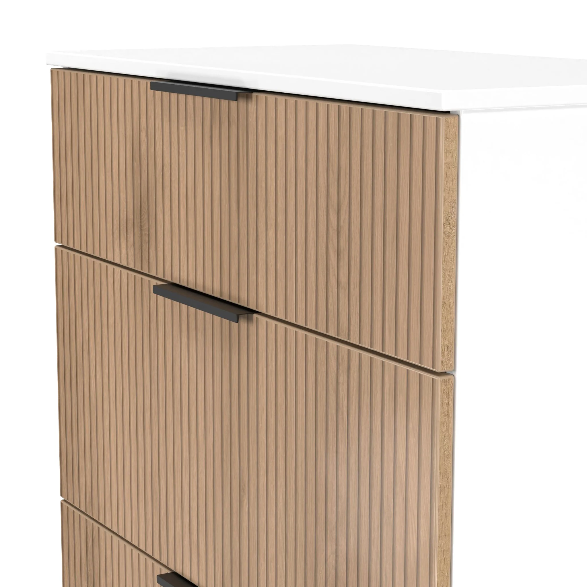 Jago Slatted Effect 3 Drawer Deep Chest - Image 27