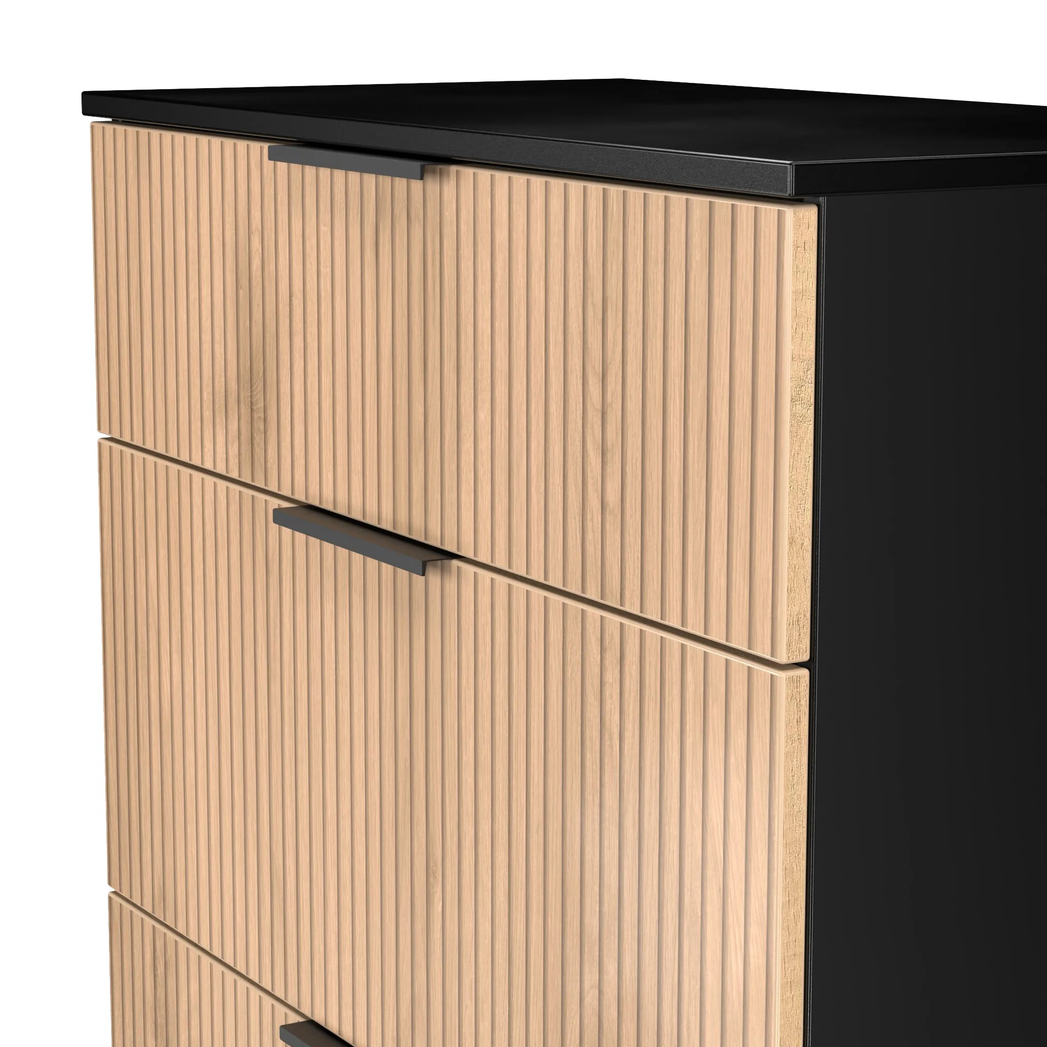 Jago Slatted Effect 3 Drawer Deep Chest - Image 9