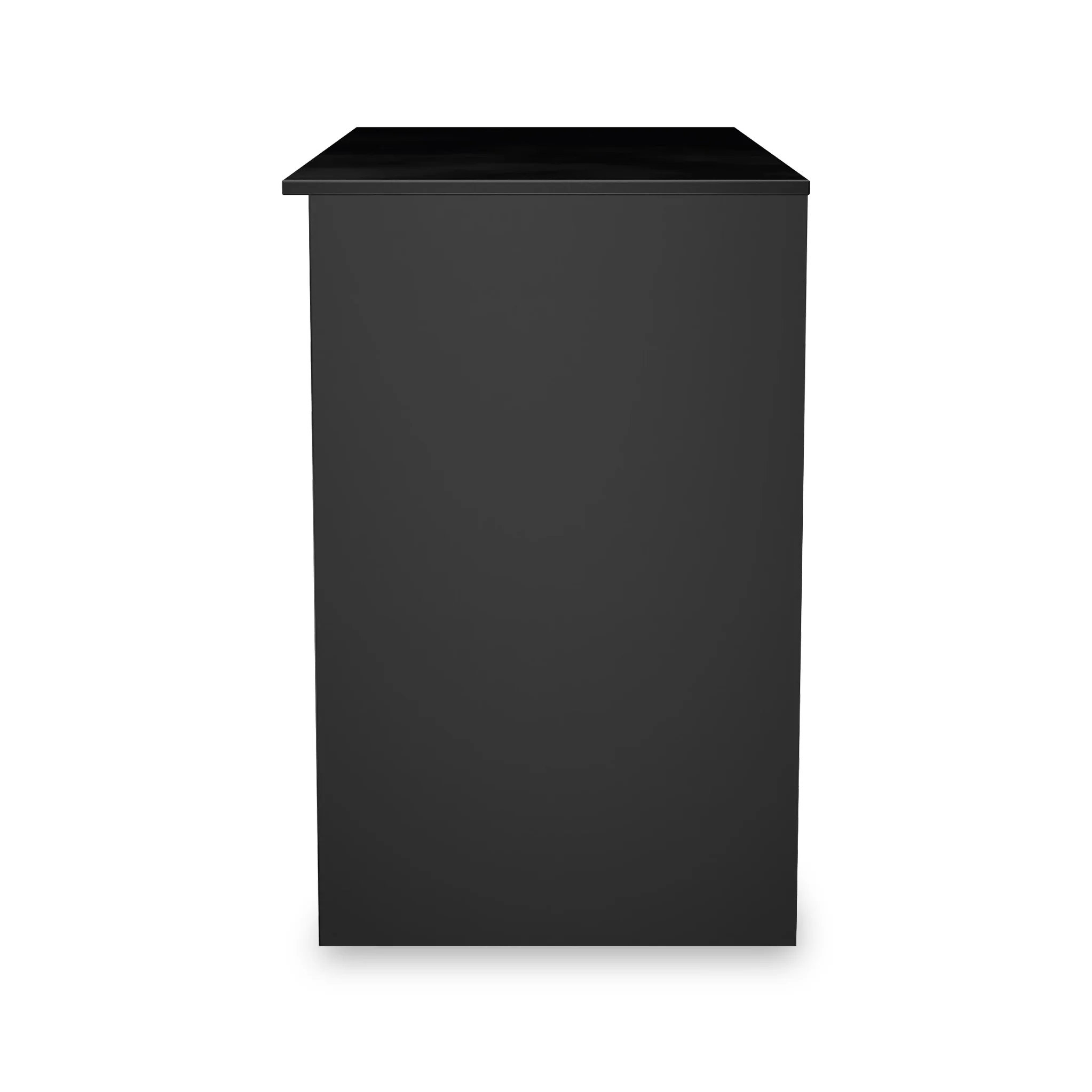 Jago Slatted Effect 3 Drawer Desk - Image 3