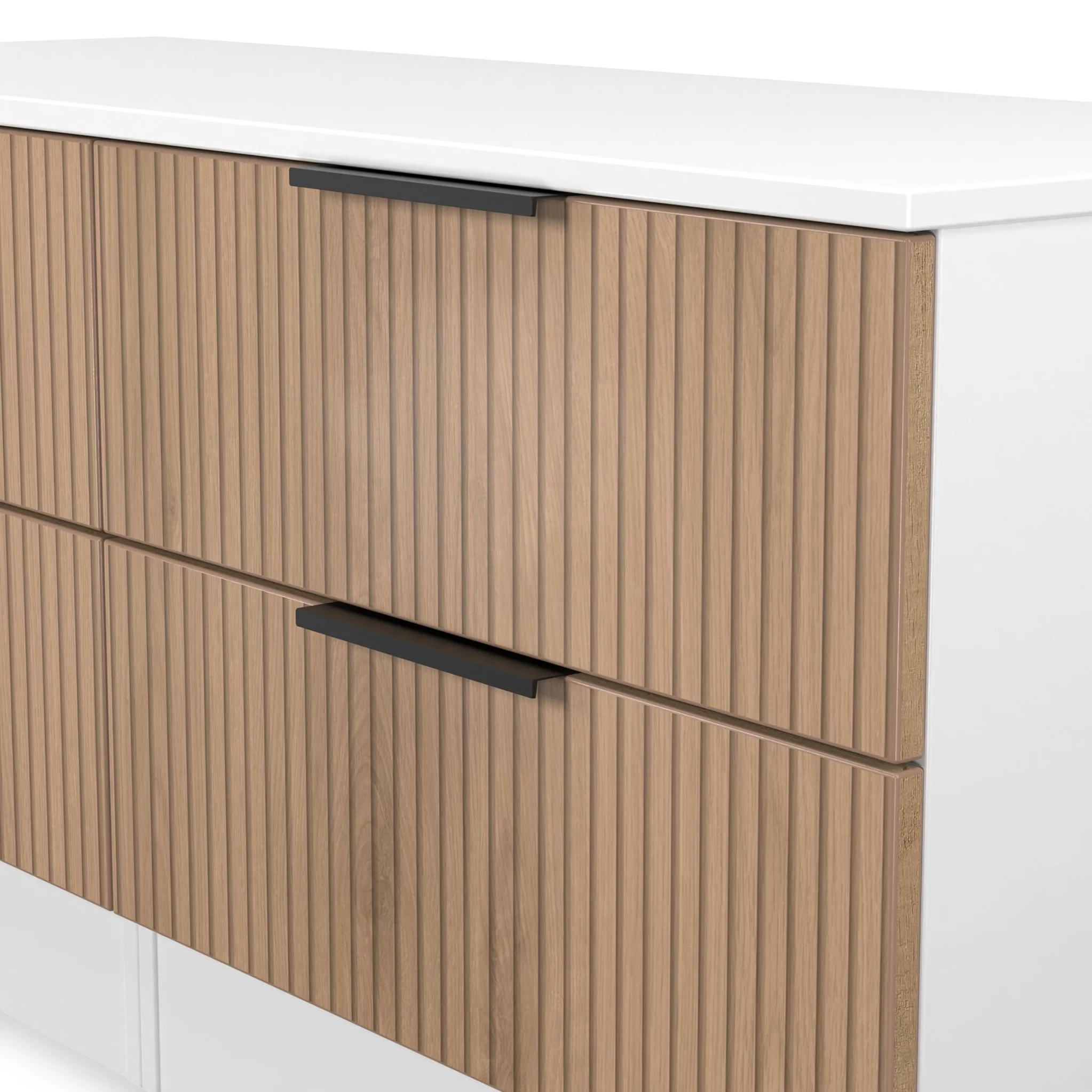 Jago Slatted Effect 4 Drawer Bed Box - Image 14