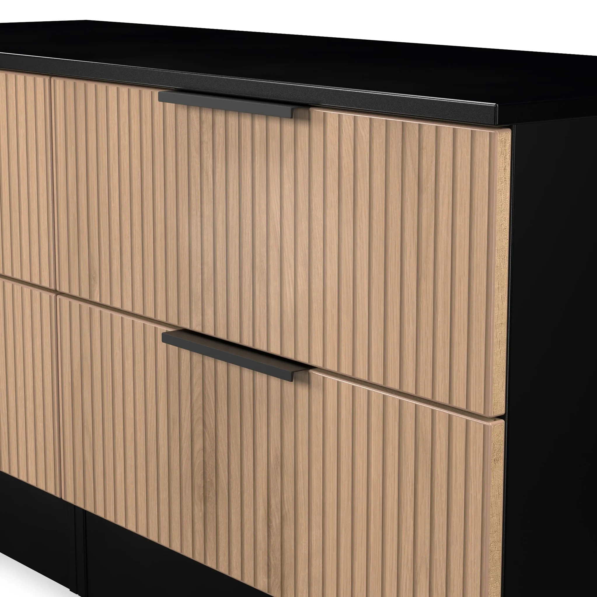 Jago Slatted Effect 4 Drawer Bed Box - Image 4