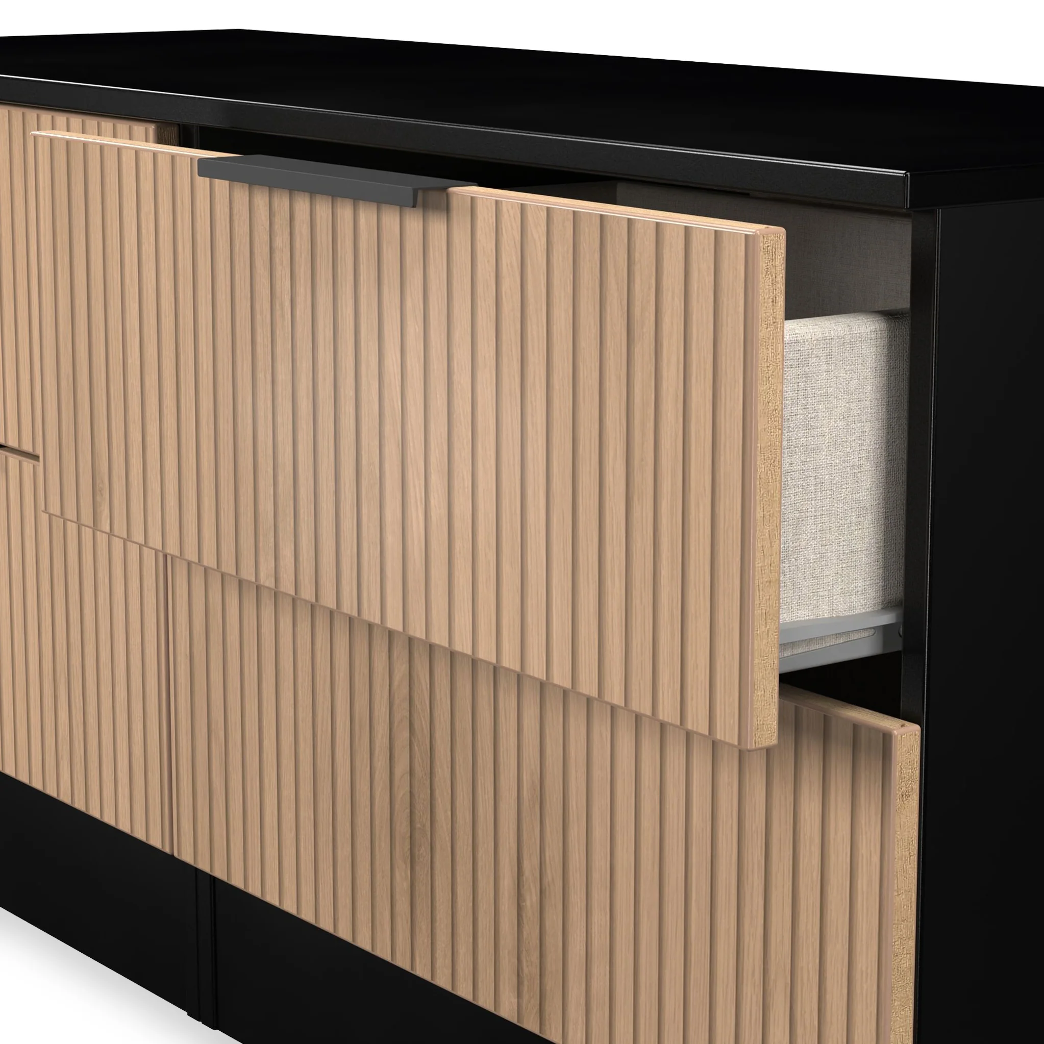 Jago Slatted Effect 4 Drawer Bed Box - Image 5