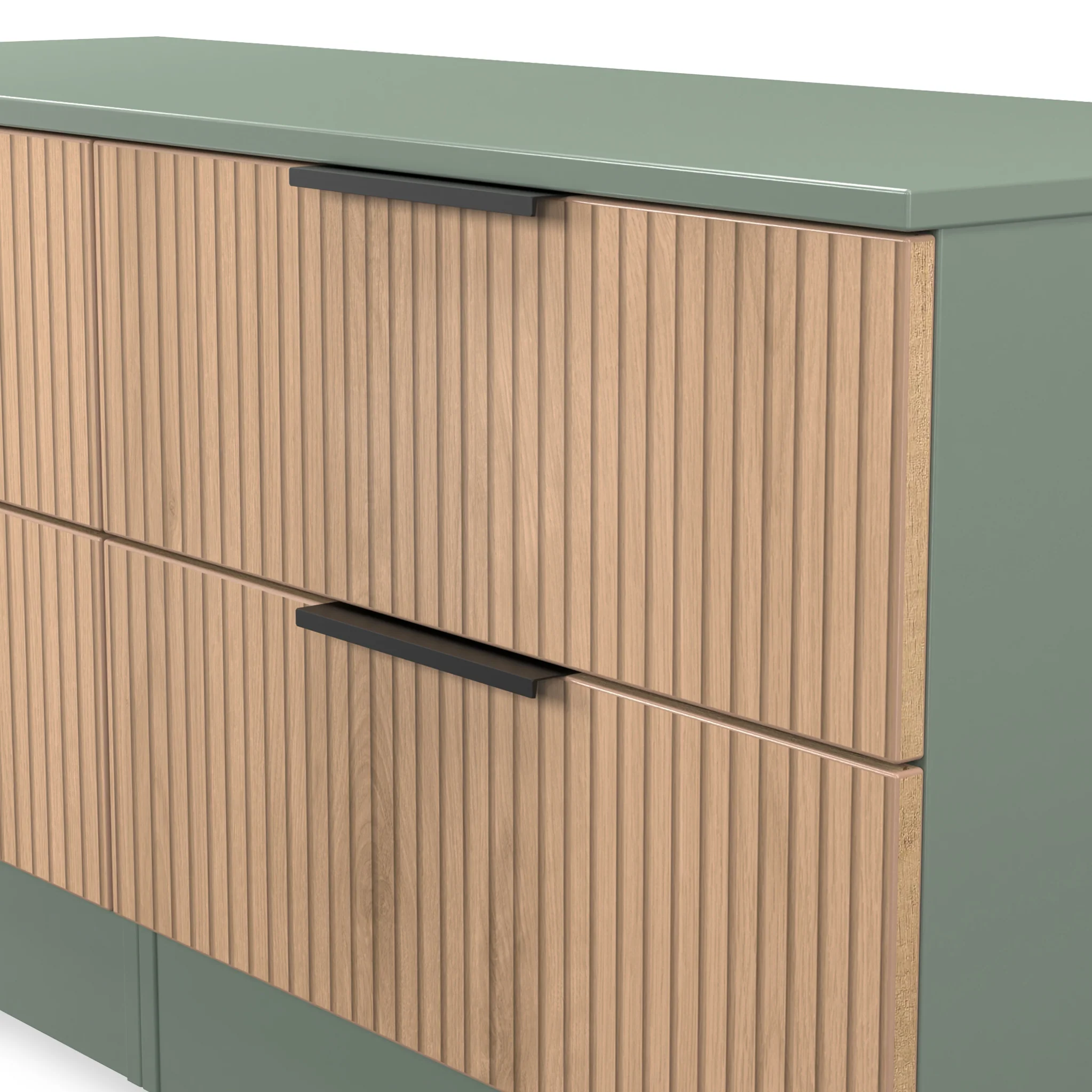 Jago Slatted Effect 4 Drawer Bed Box - Image 9