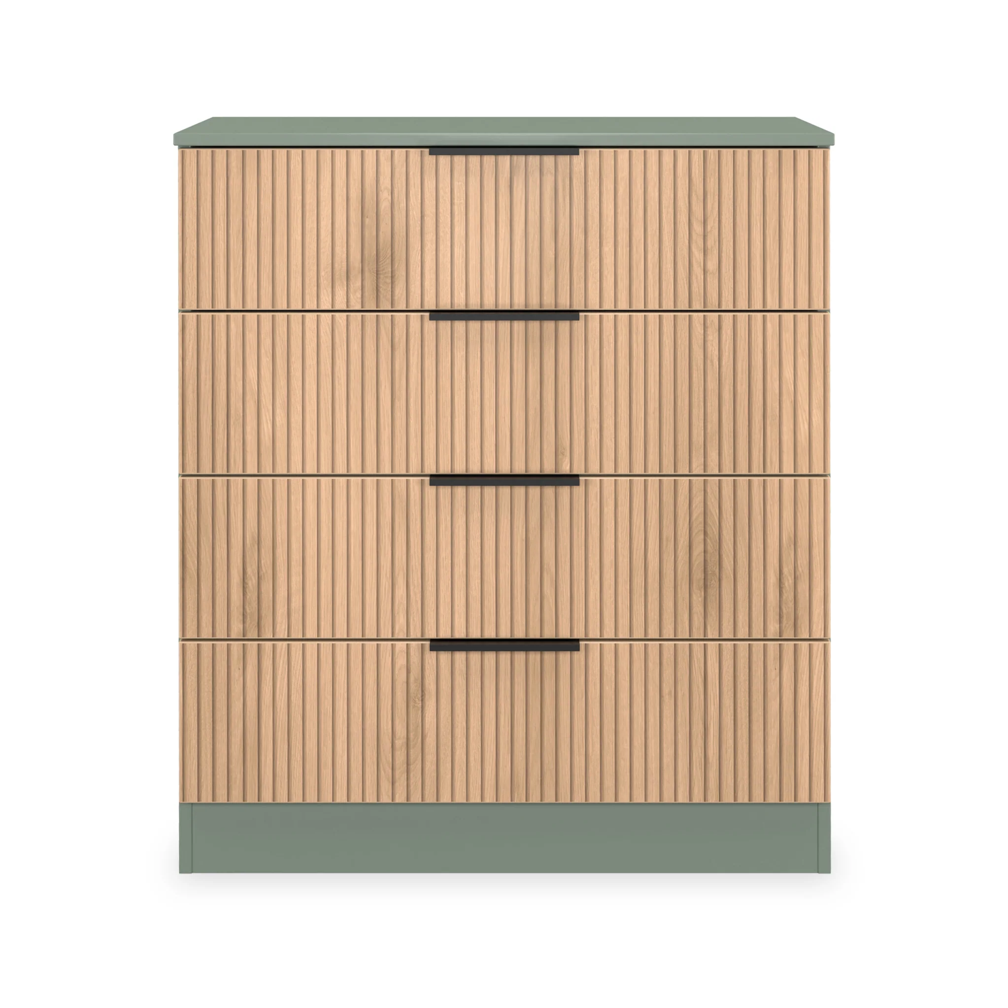Jago Slatted Effect 4 Drawer Chest - Image 7