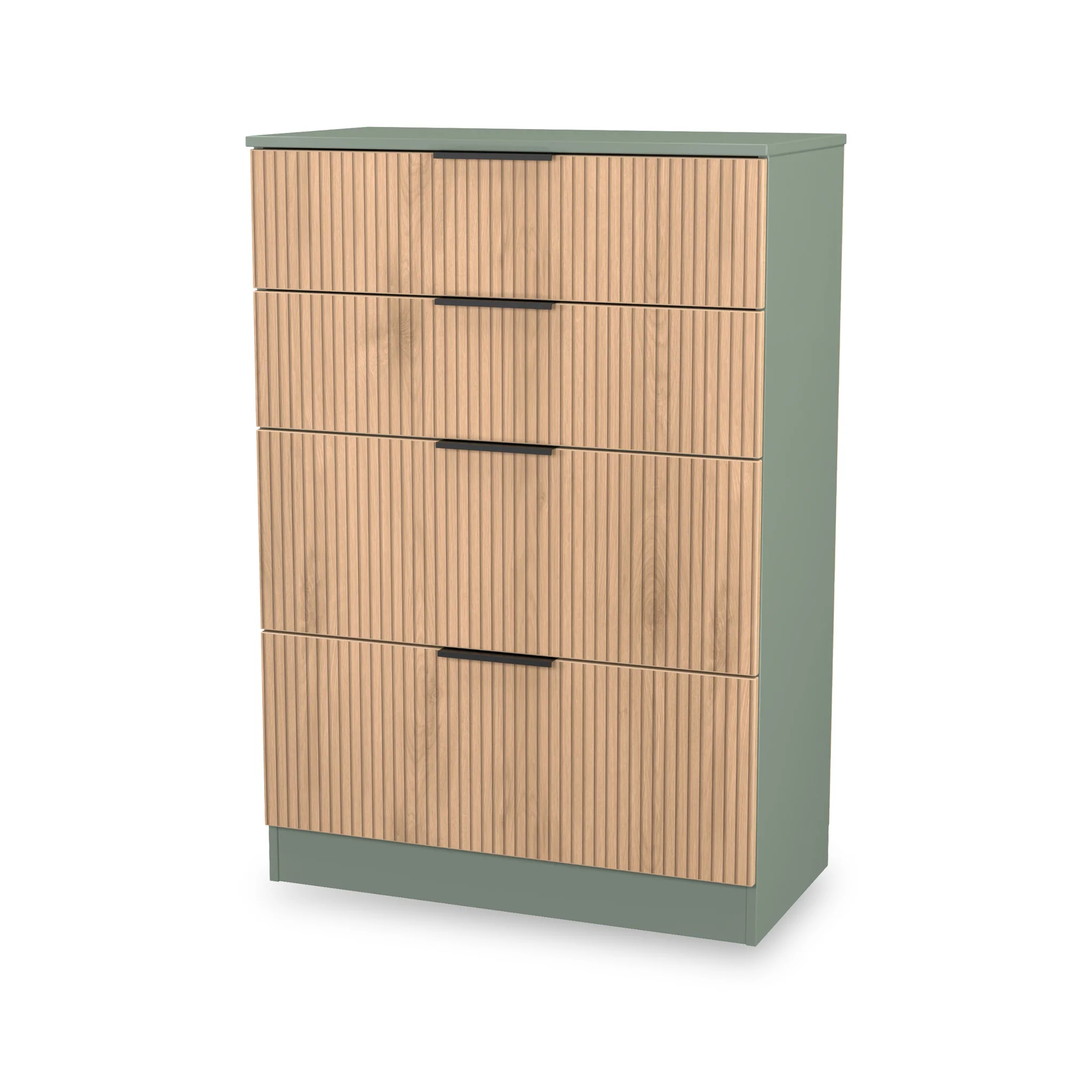 Jago Slatted Effect 4 Drawer Deep Chest - Image 10