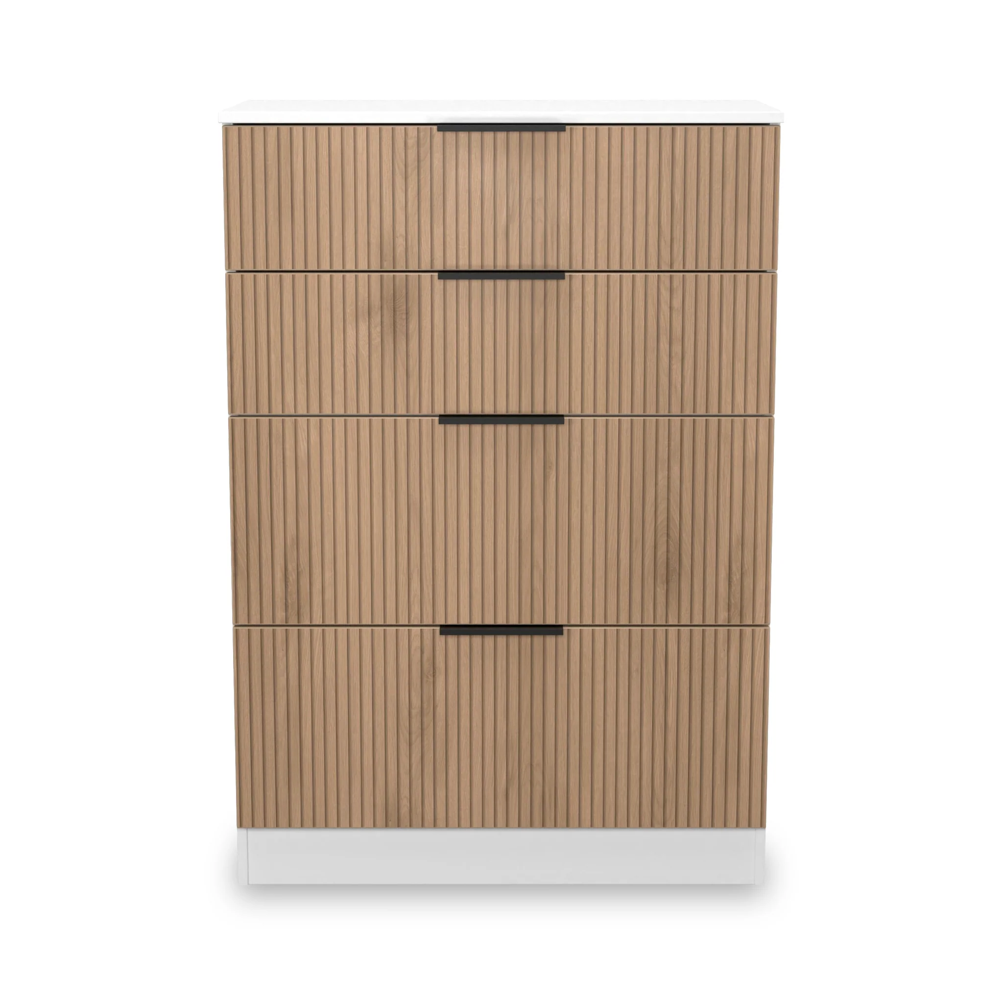 Jago Slatted Effect 4 Drawer Deep Chest - Image 14